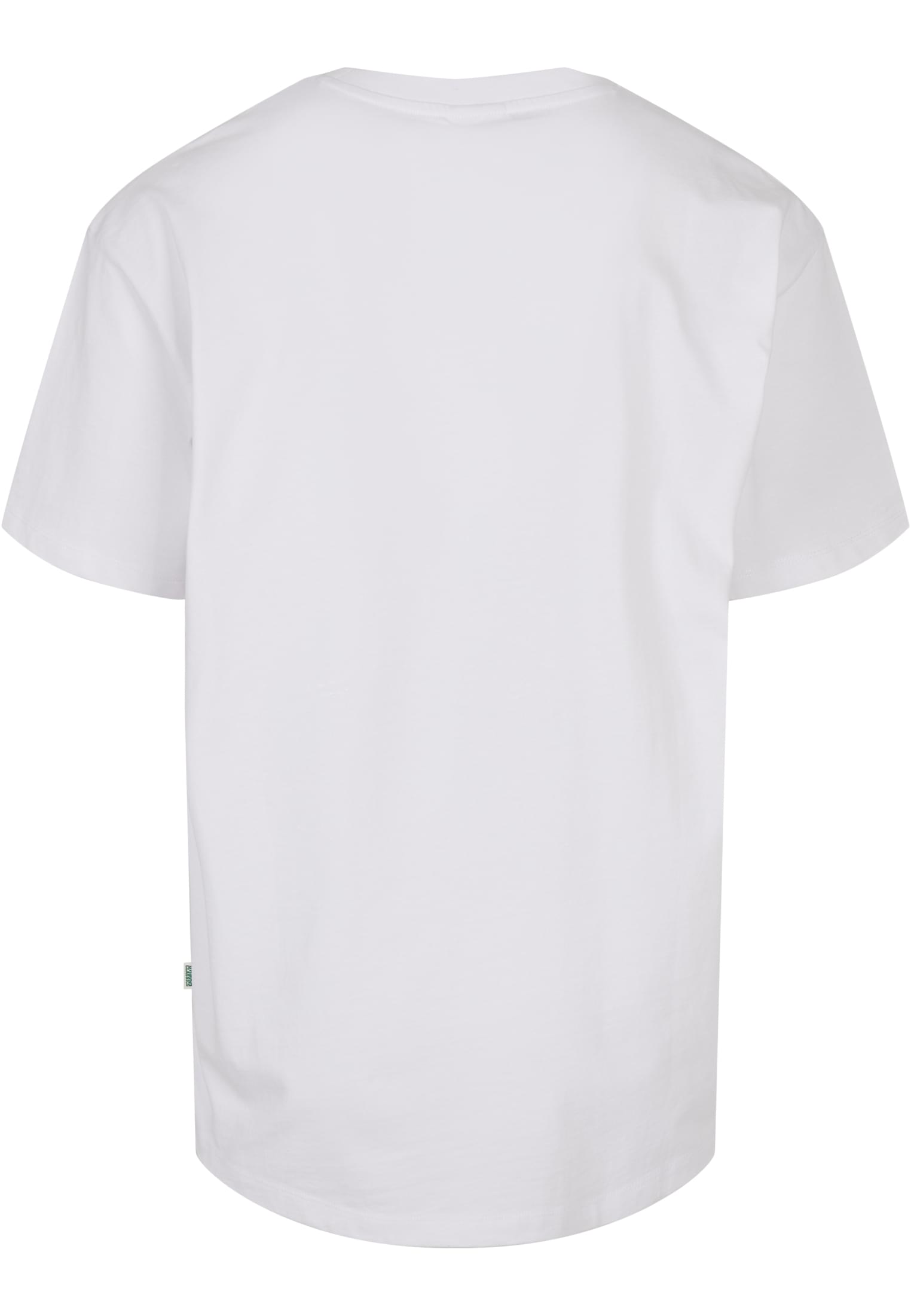 Organic Globe Logo Tee | white