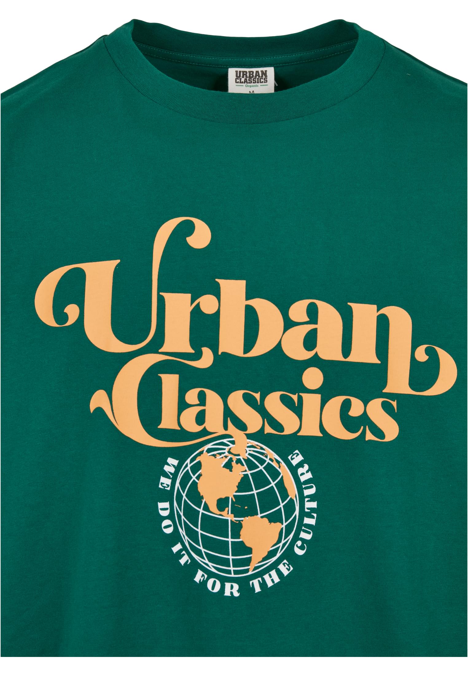 Organic Globe Logo Tee | green