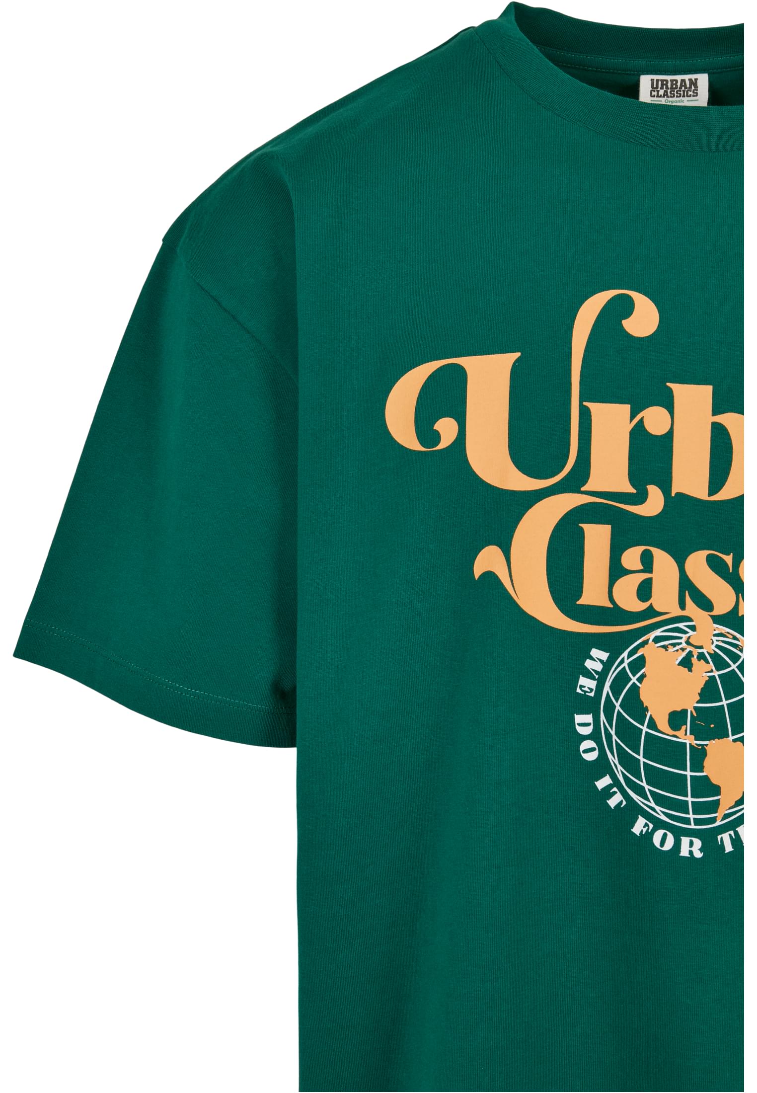 Organic Globe Logo Tee | green