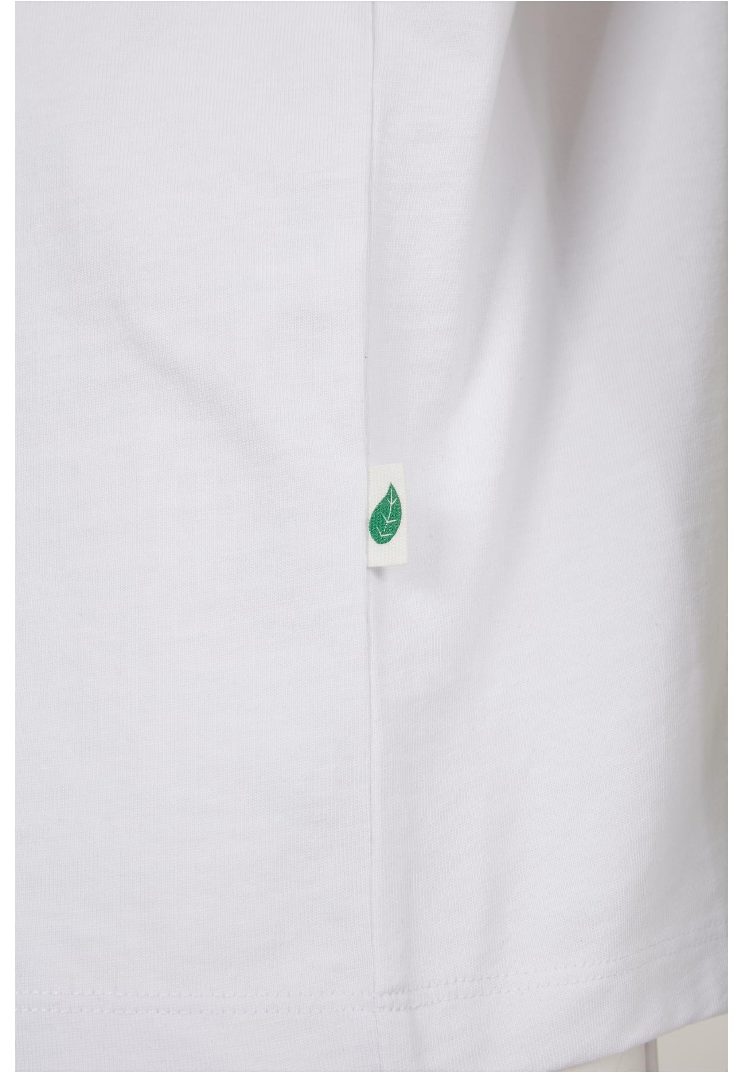 Organic Globe Logo Tee | white