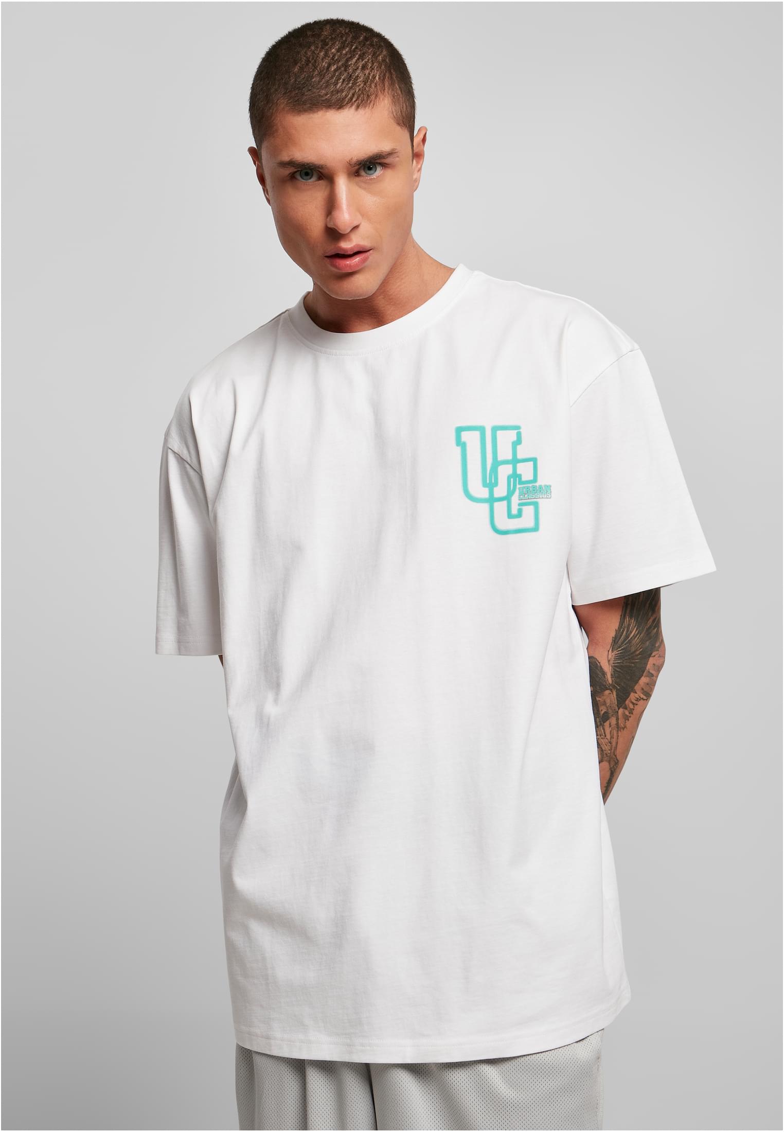 Glow Logo Tee | white