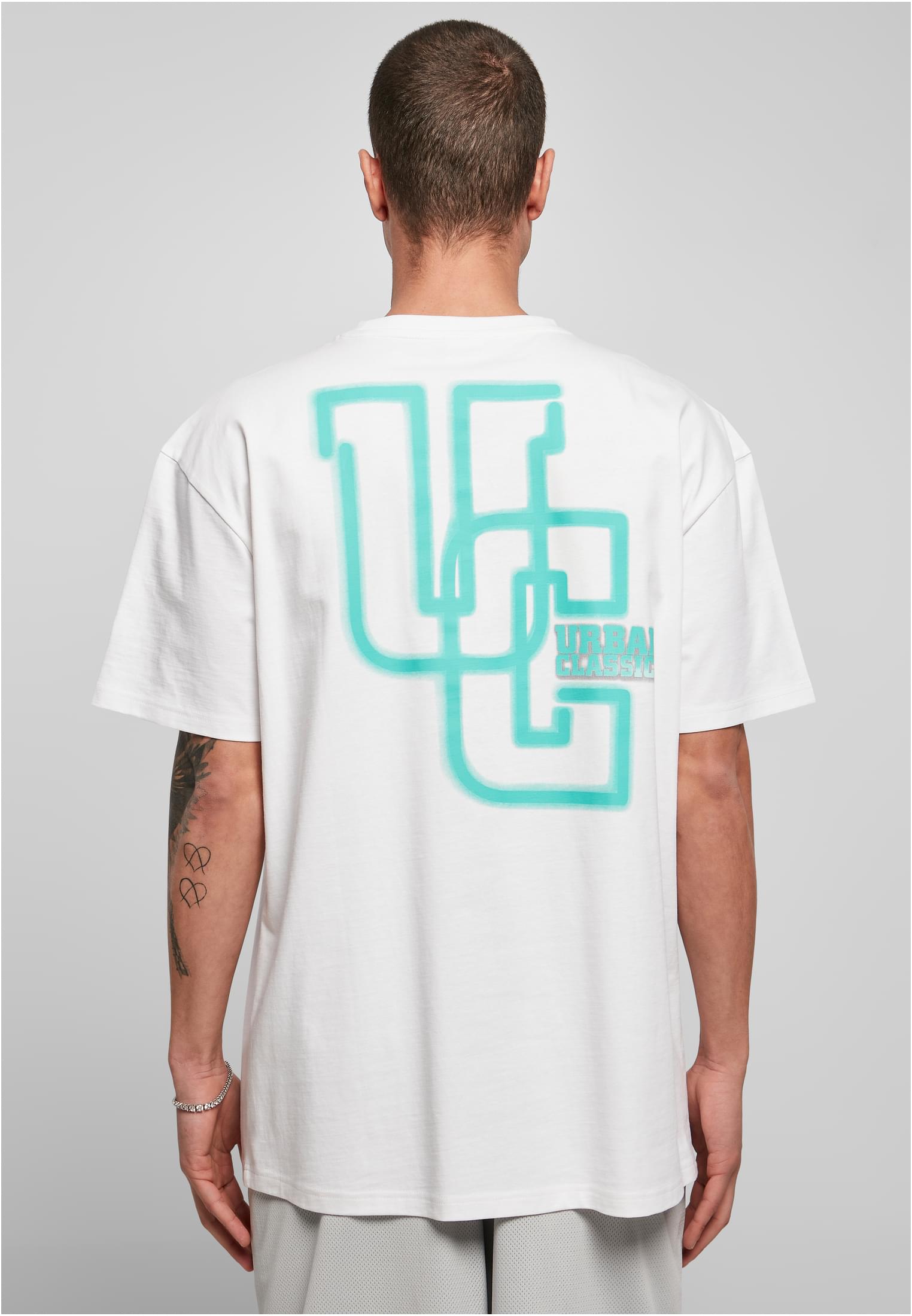 Glow Logo Tee | white