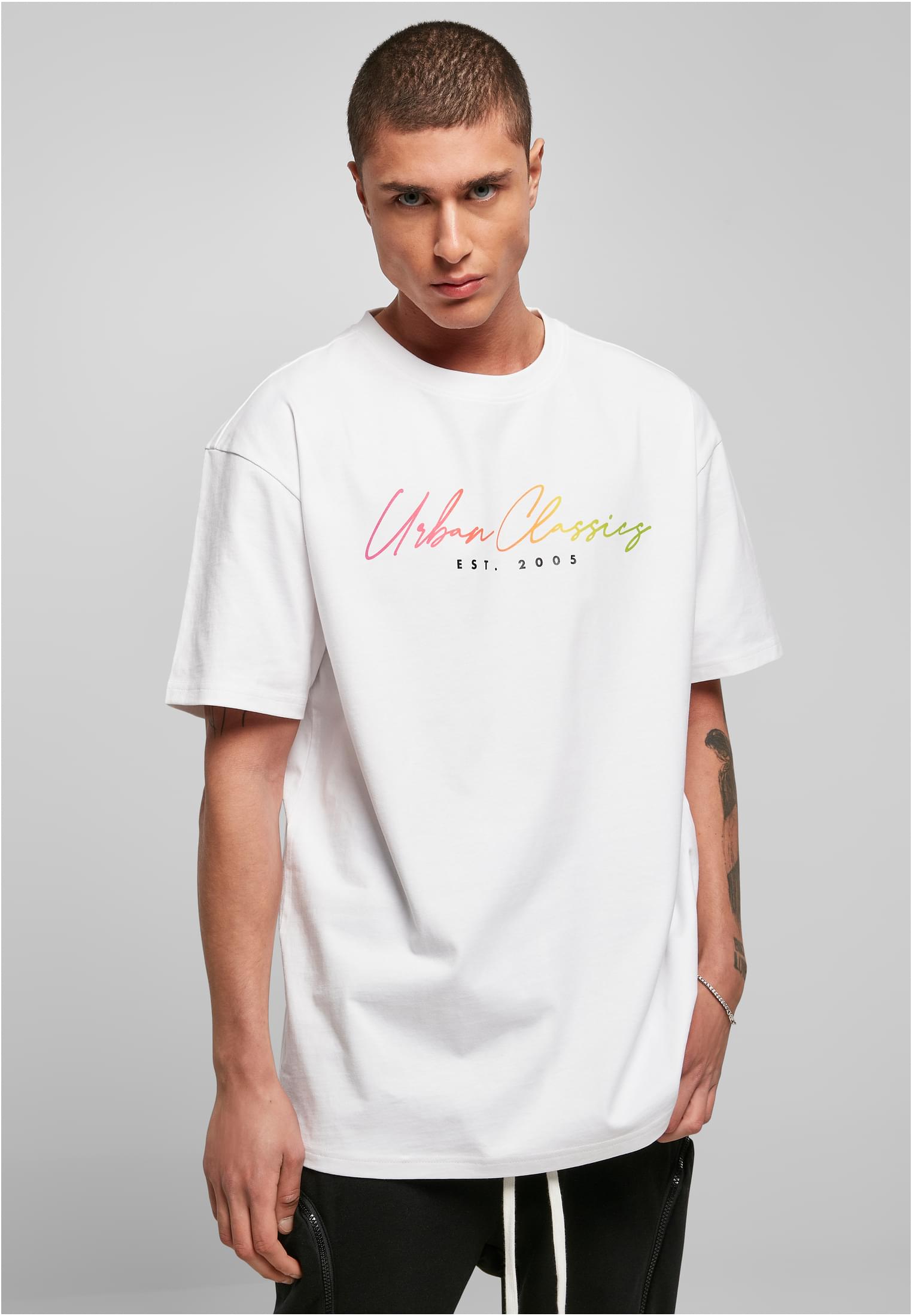 Script Logo Tee | white