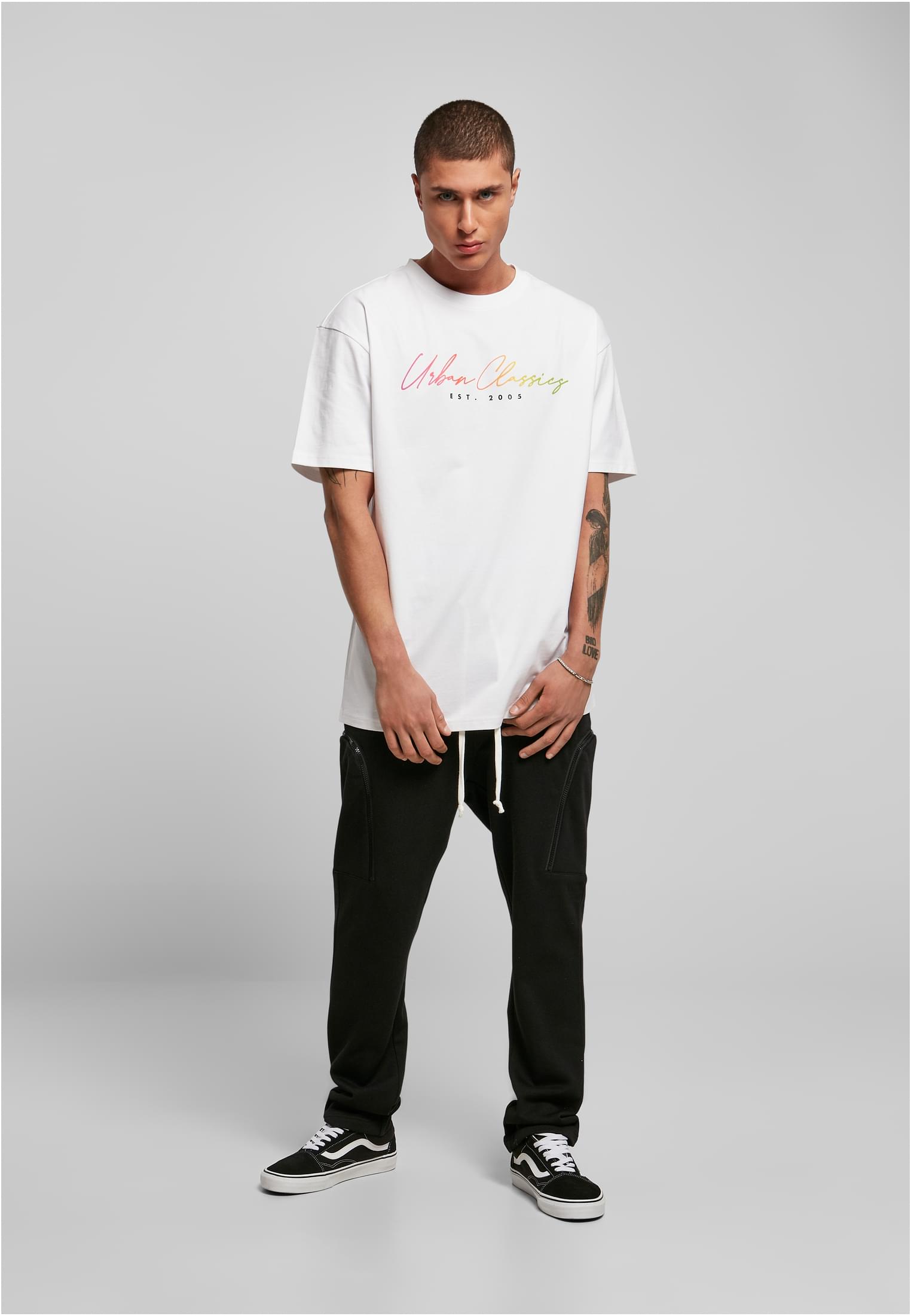 Script Logo Tee | white