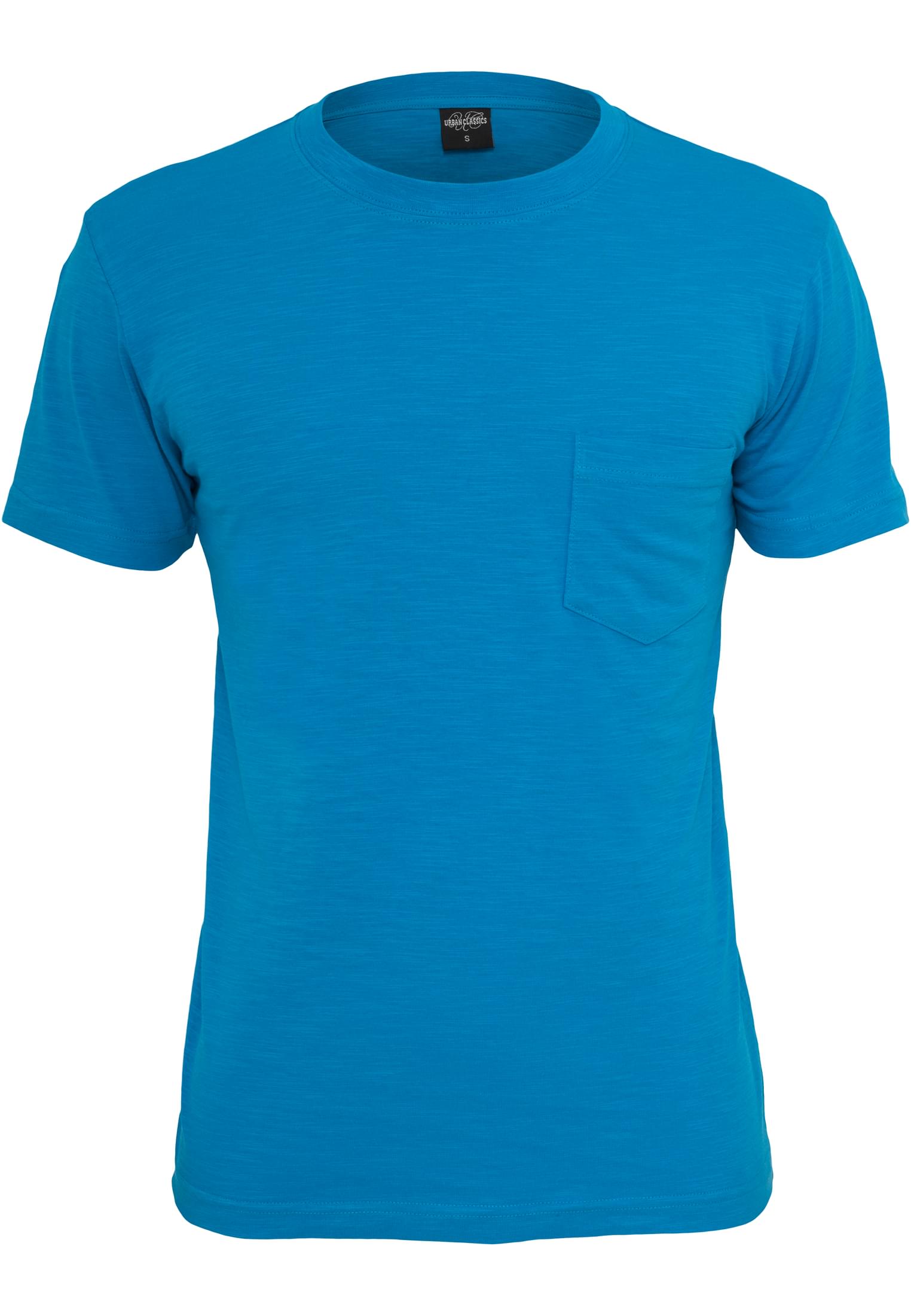 Slub Pocket Tee | turquoise