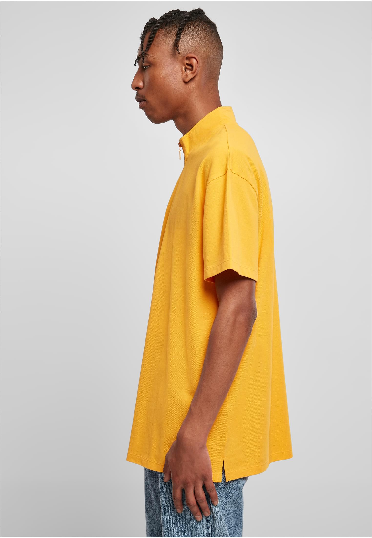 Boxy Zip Pique Tee | magicmango