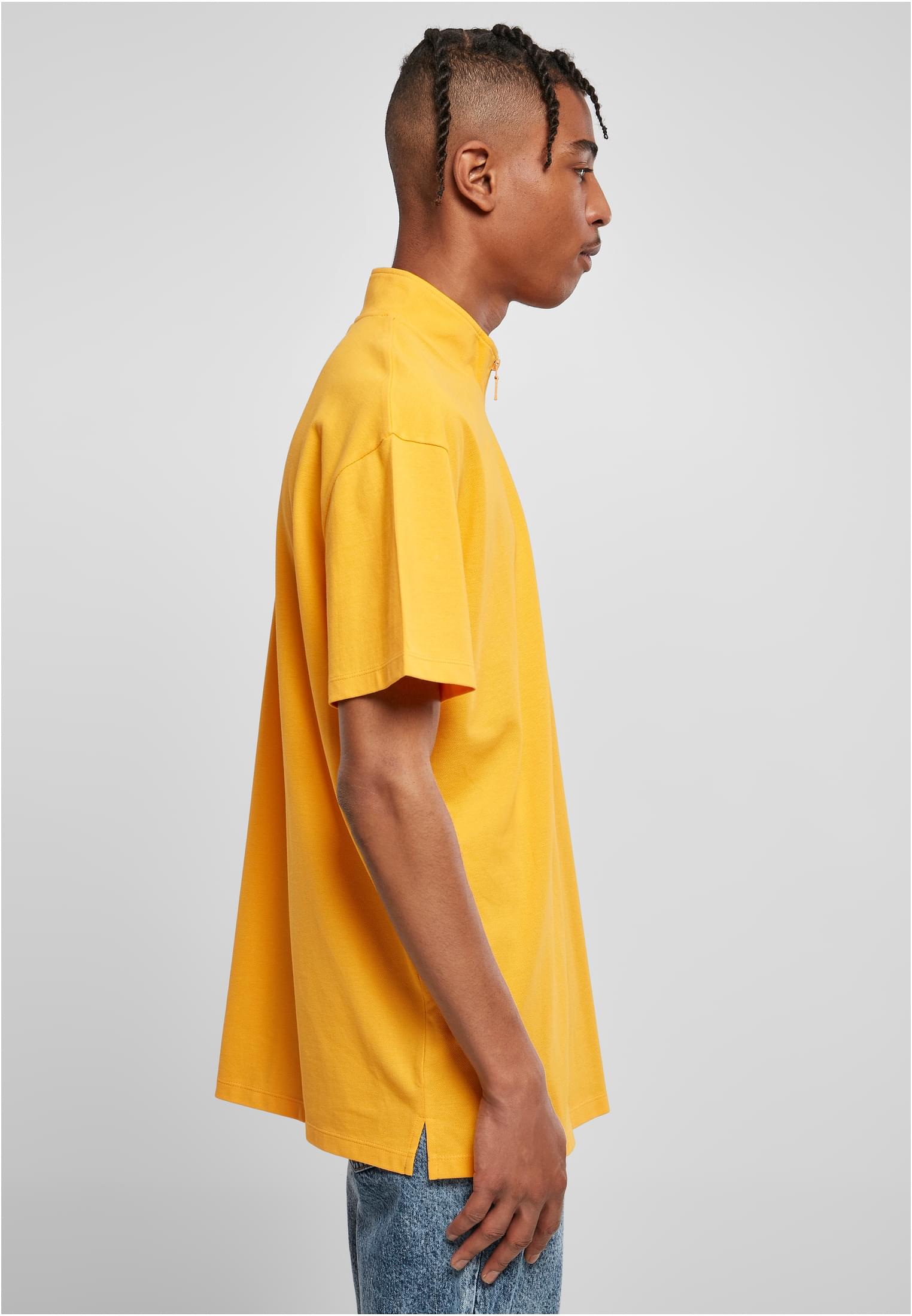 Boxy Zip Pique Tee | magicmango