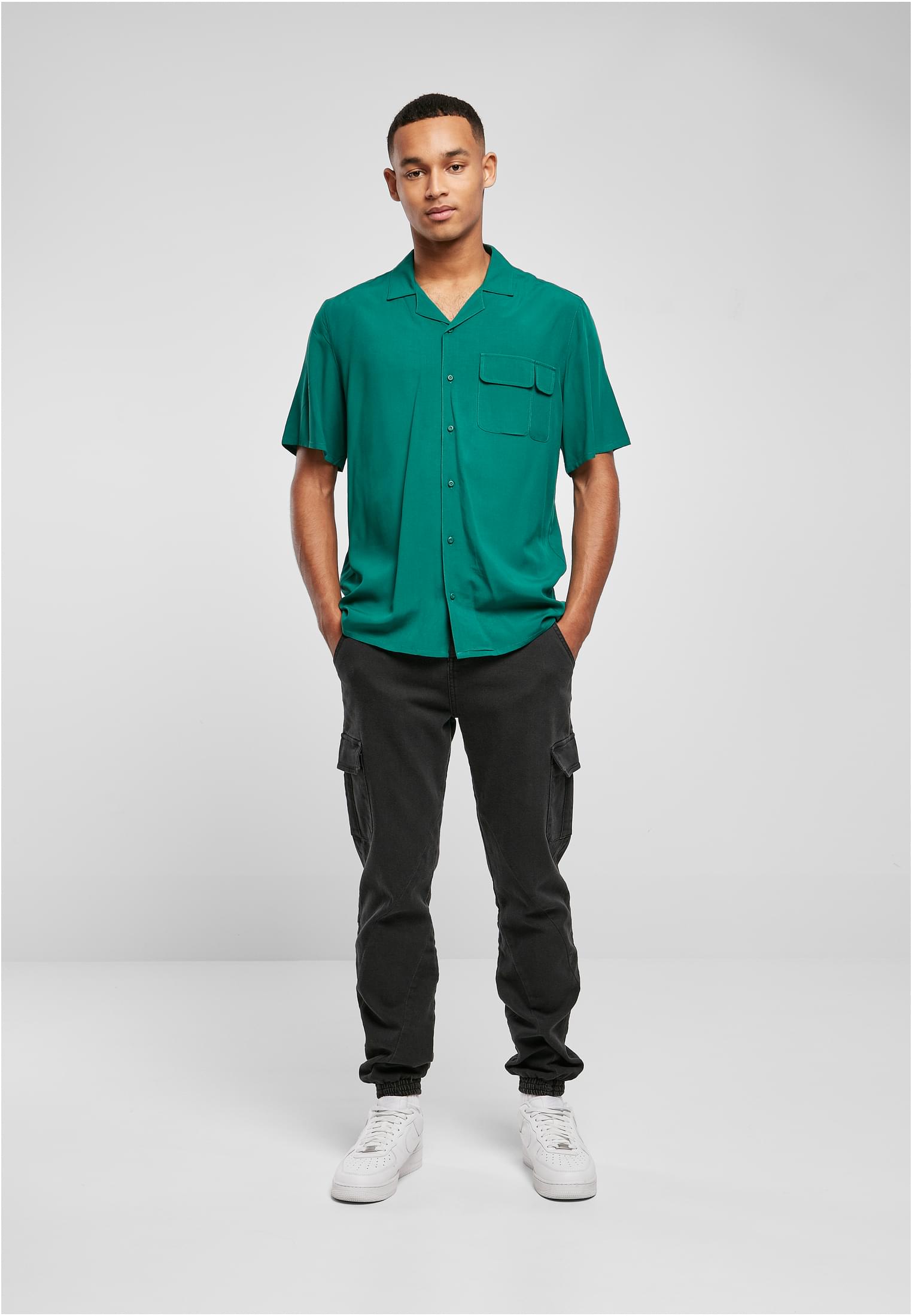 Viscose Camp Shirt | green