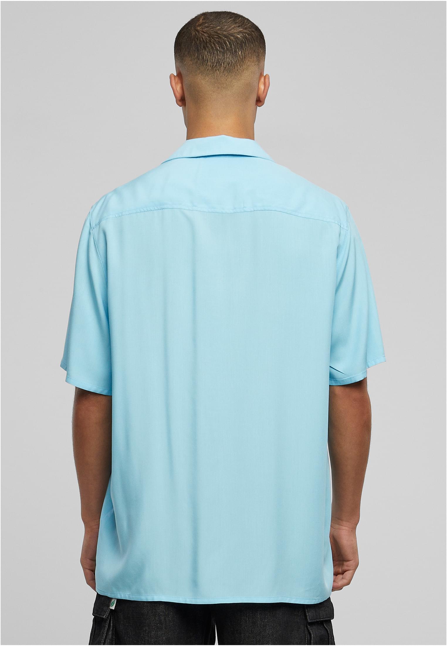 Viscose Camp Shirt | balticblue