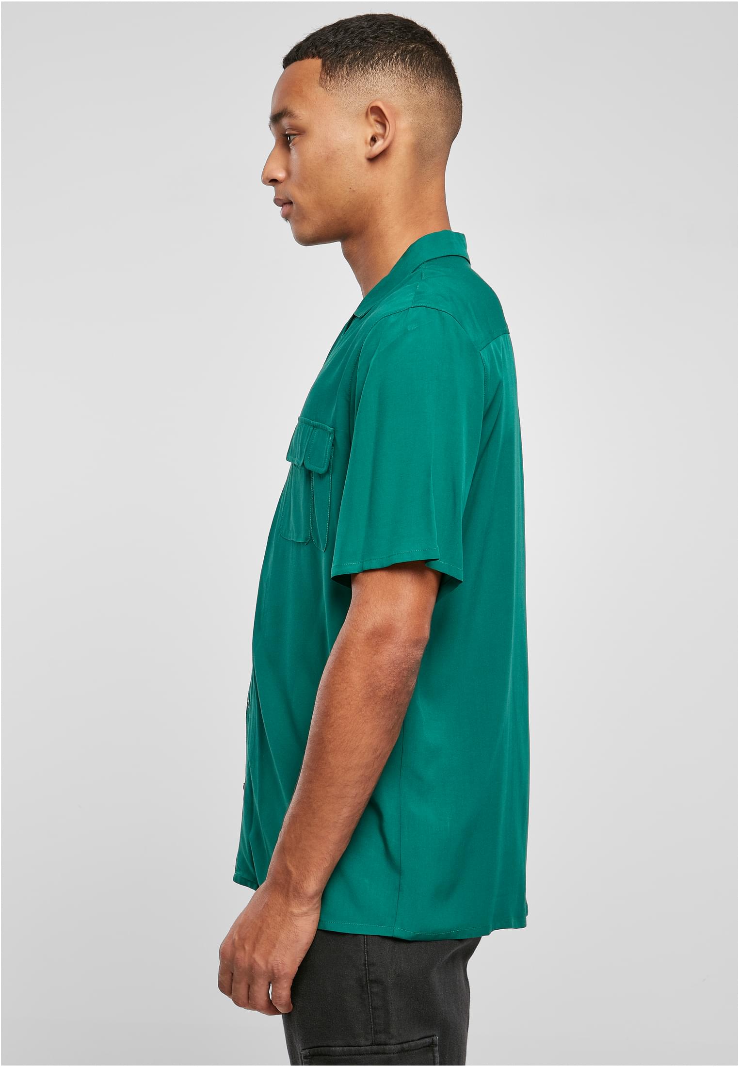 Viscose Camp Shirt | green