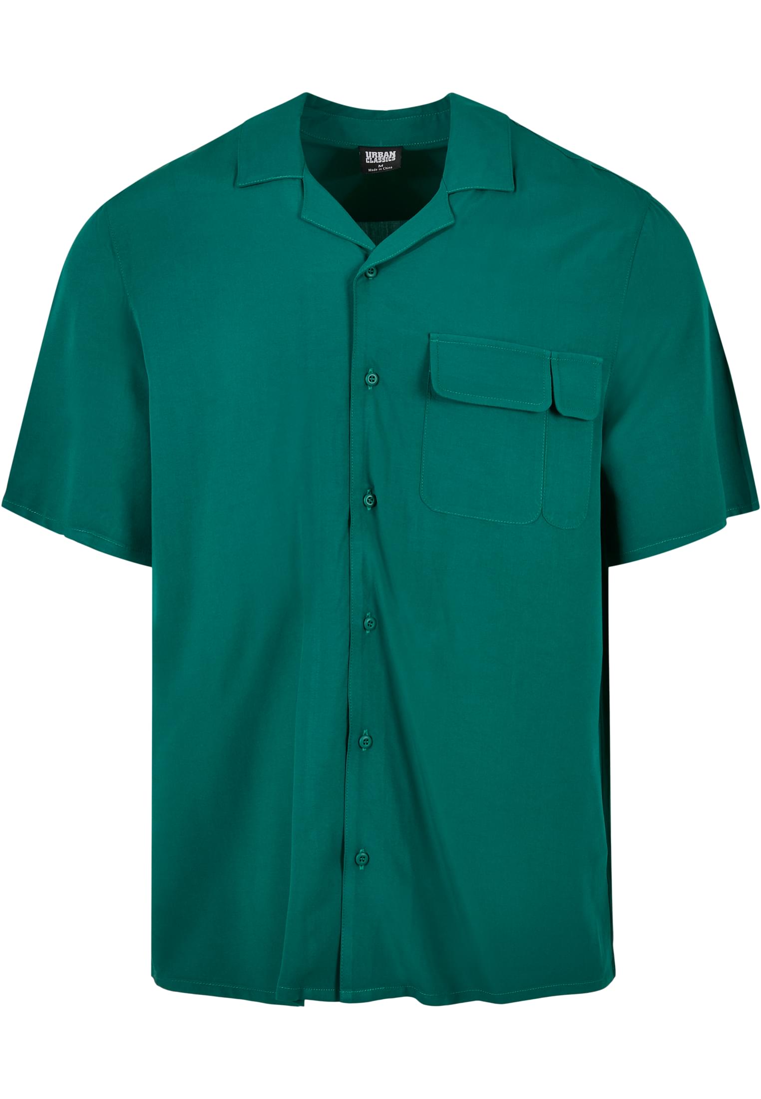 Viscose Camp Shirt | green