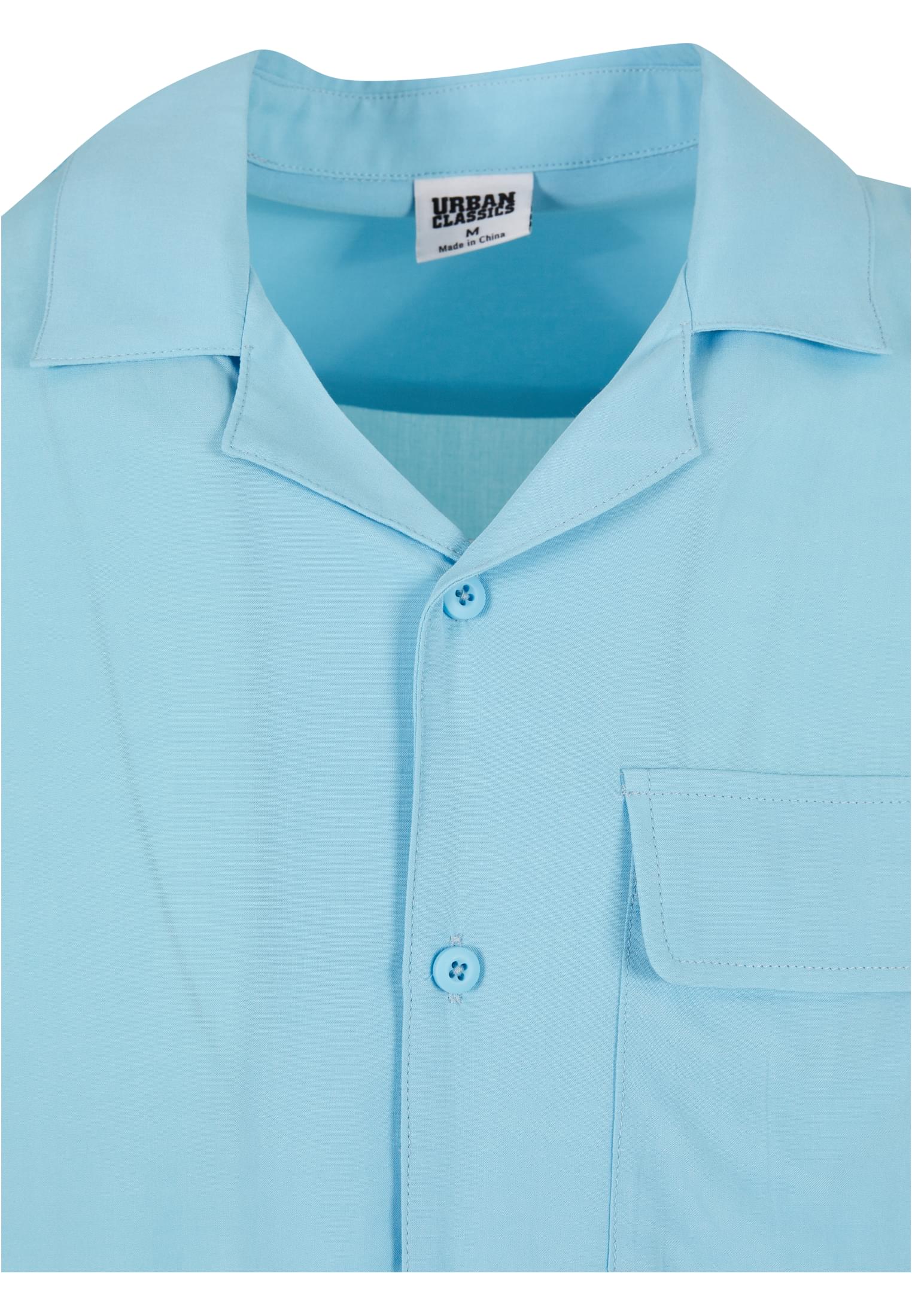 Viscose Camp Shirt | balticblue