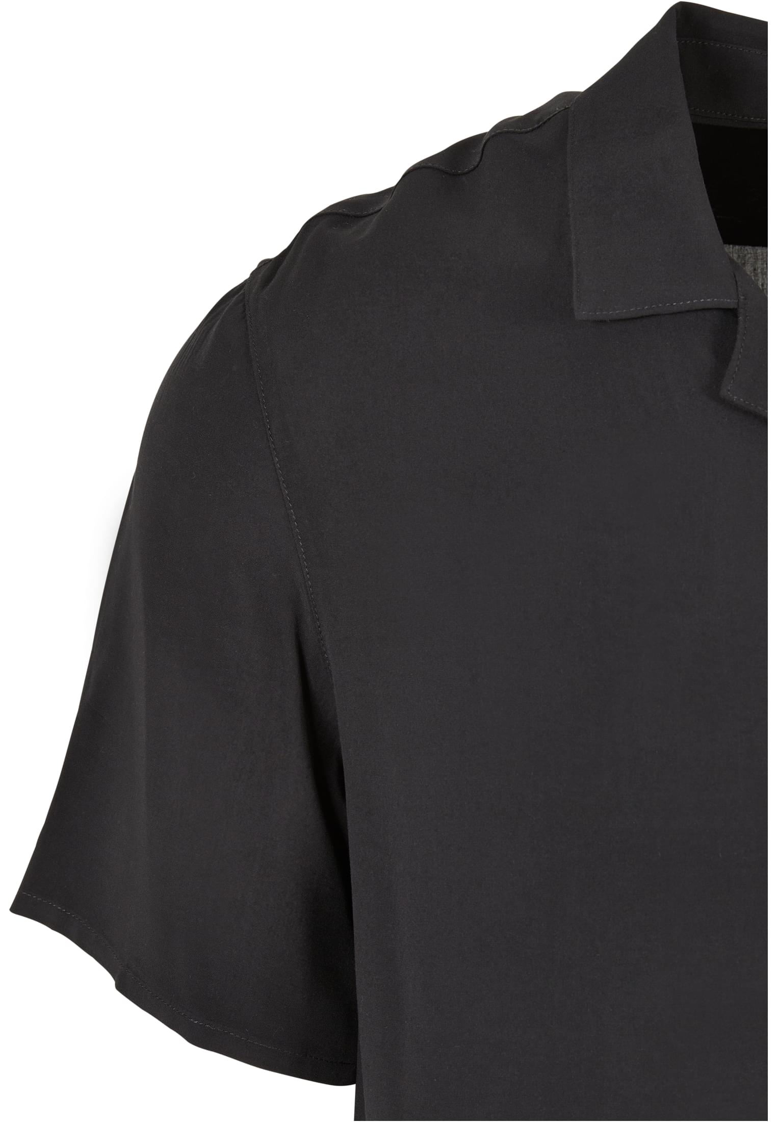 Viscose Camp Shirt | black