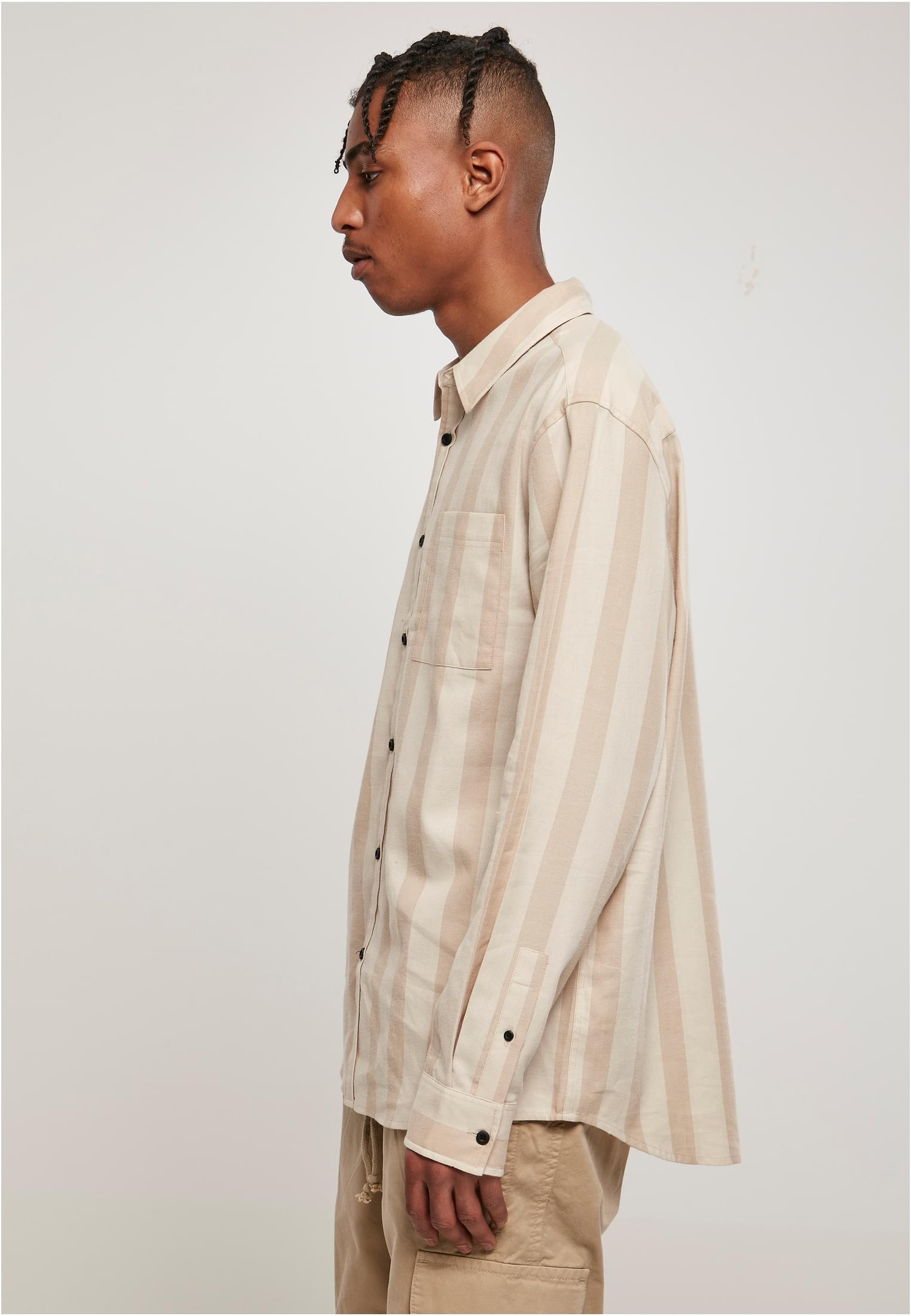 Striped Shirt | unionbeige/softseagrass