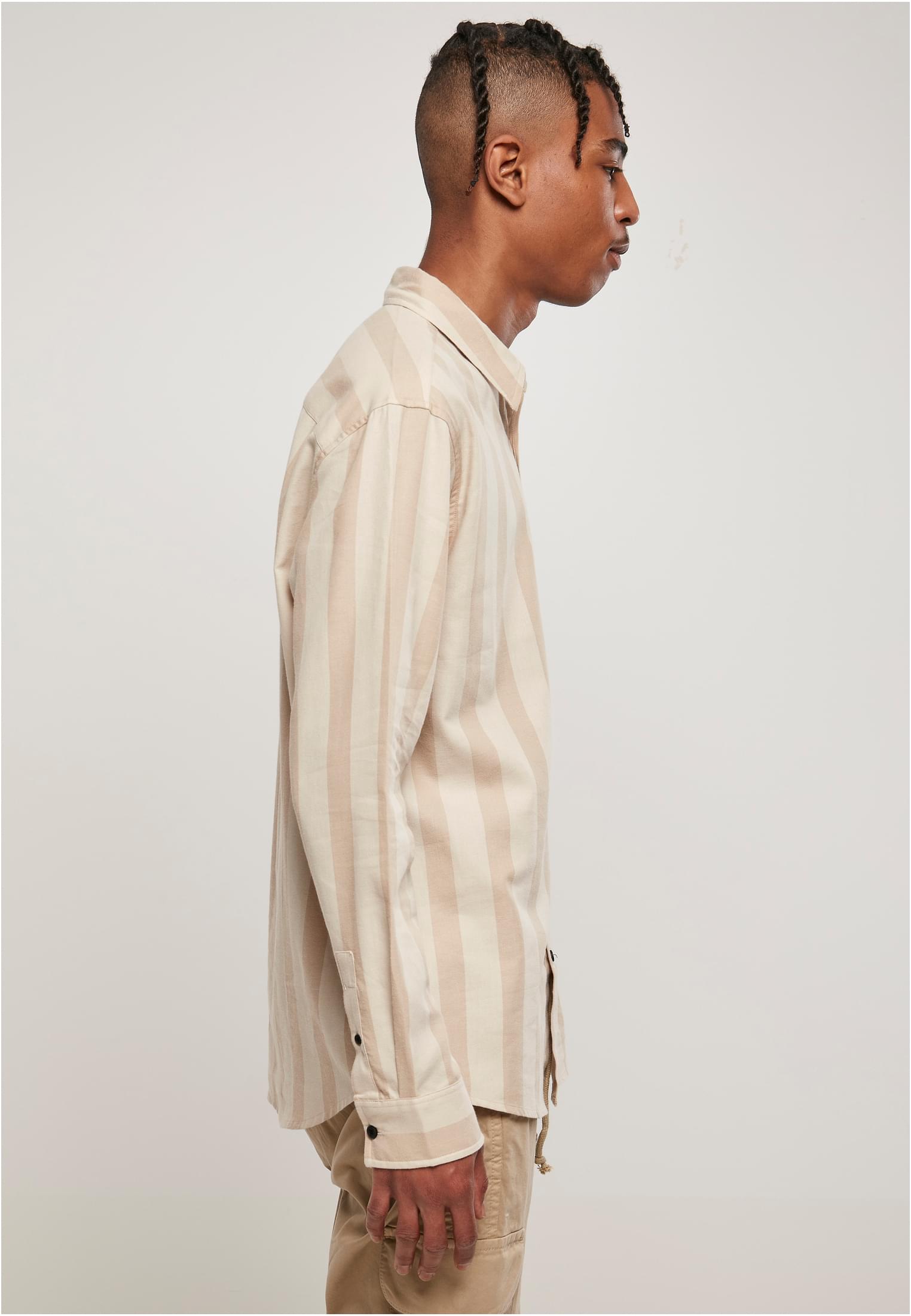 Striped Shirt | unionbeige/softseagrass