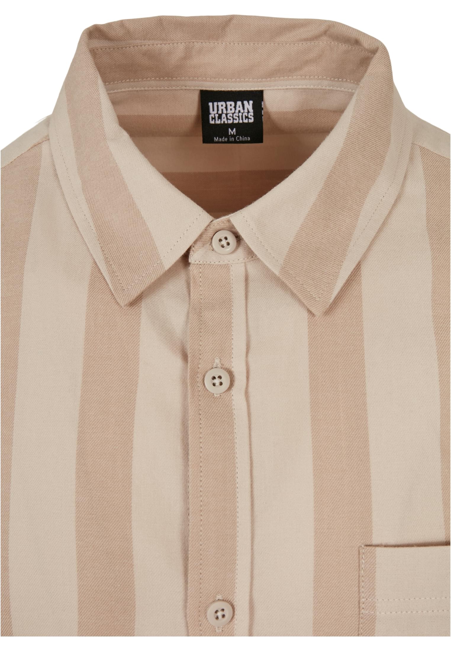 Striped Shirt | unionbeige/softseagrass