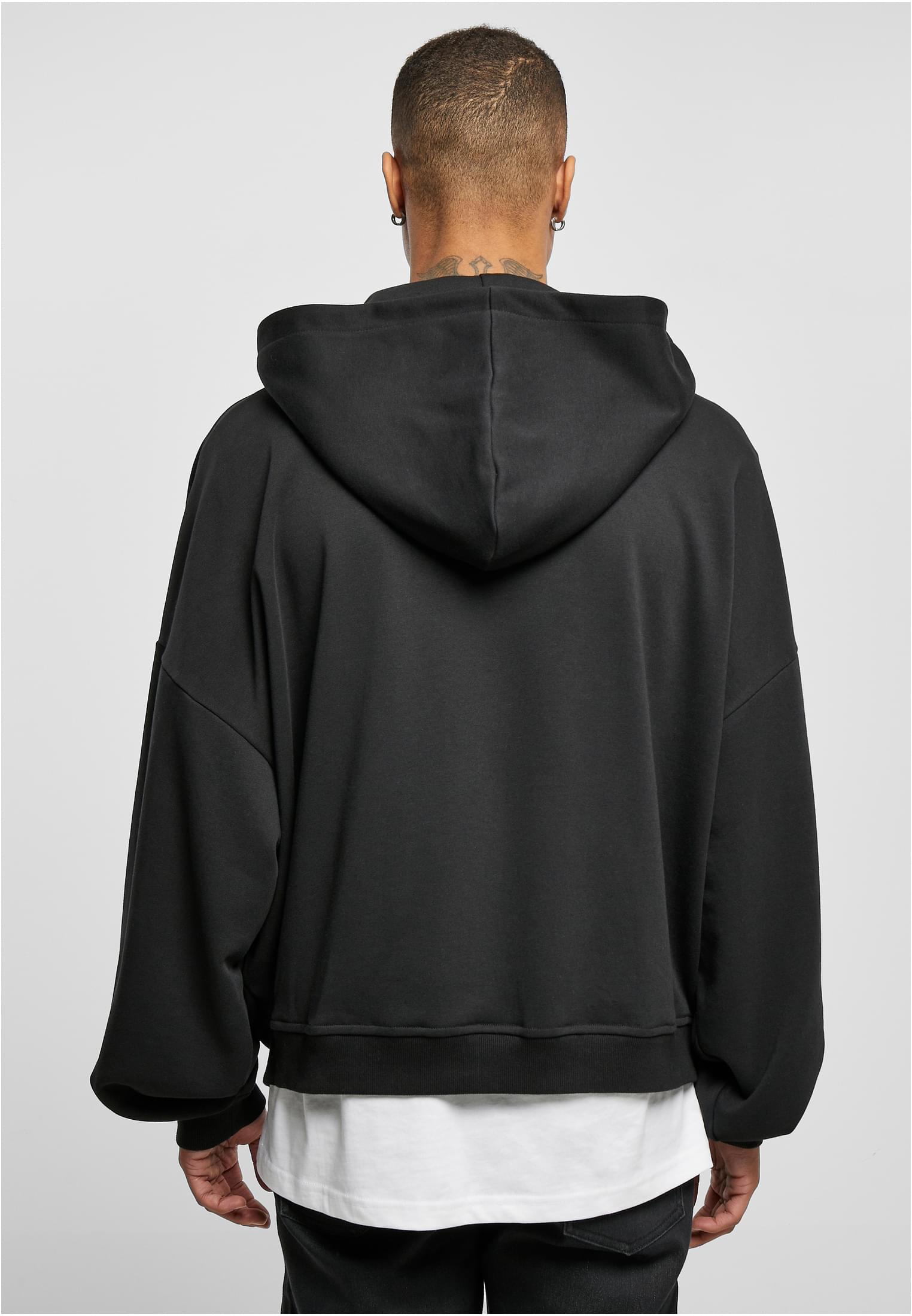 90's Zip Hoody | black