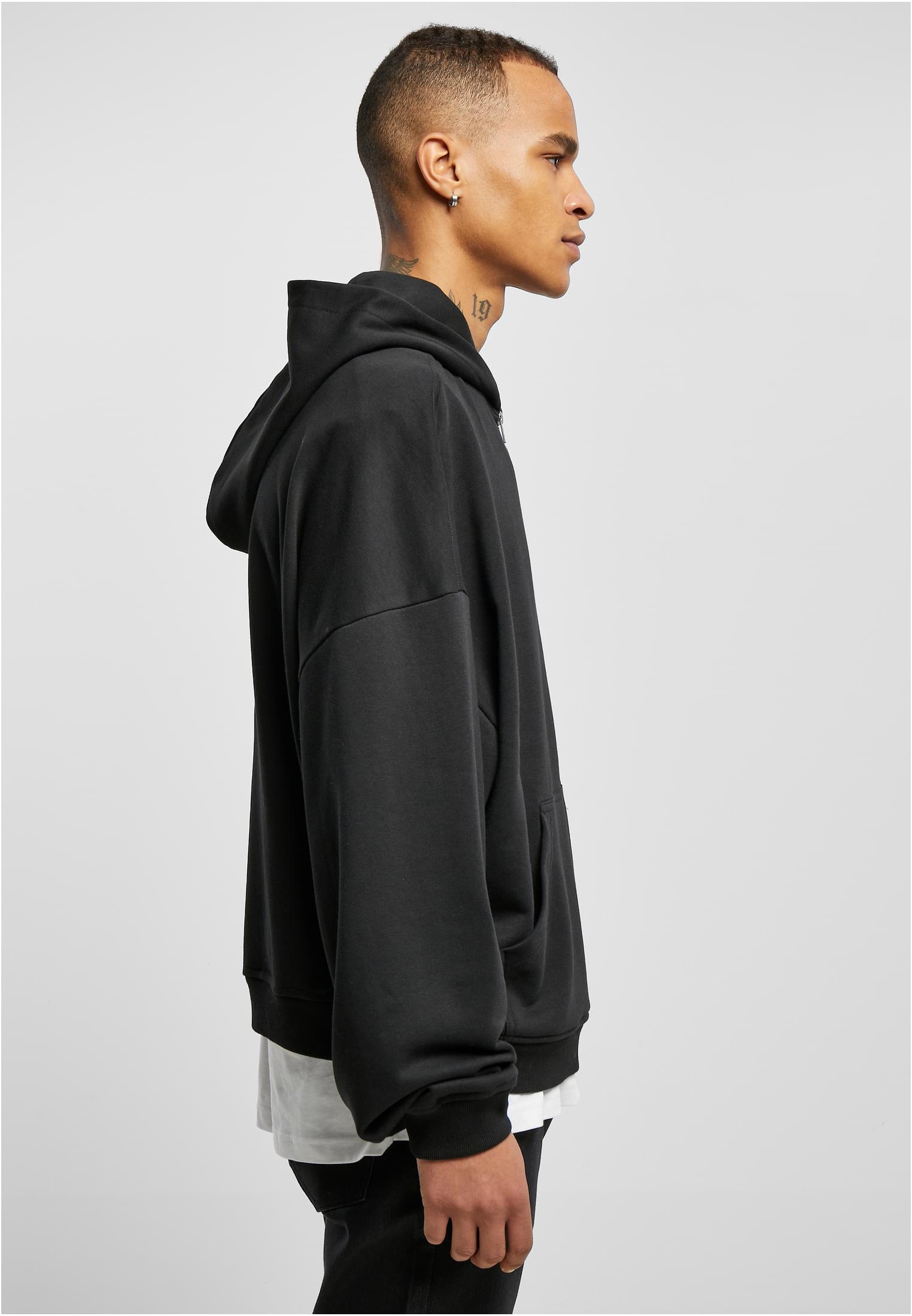 90's Zip Hoody | black