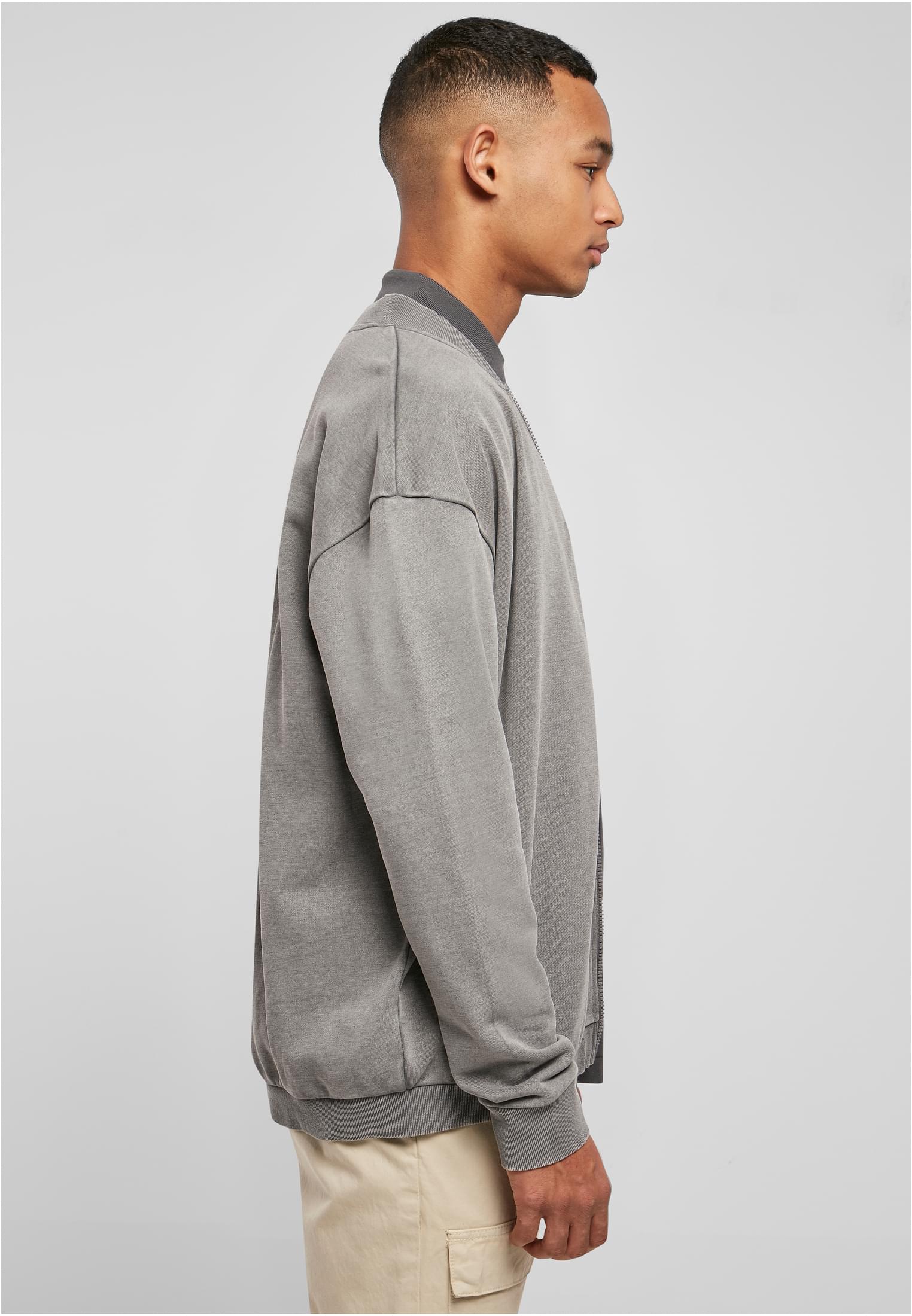 Washed Sweat Bomber | darkshadow