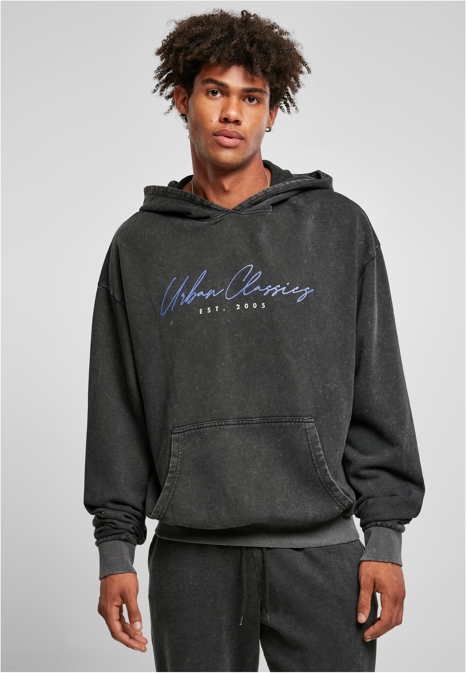 Script Logo Hoody | black