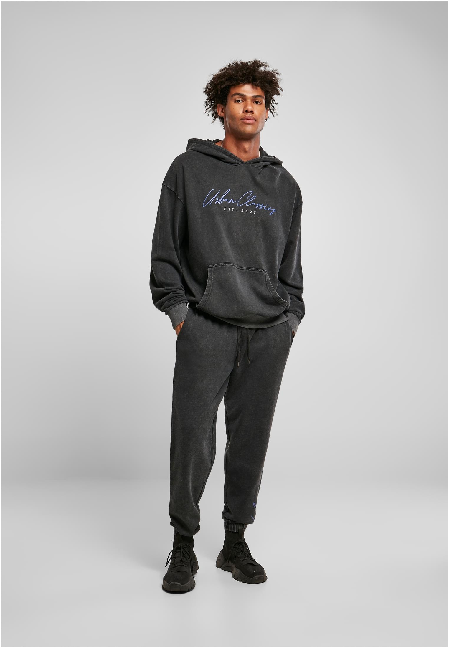 Script Logo Hoody | black