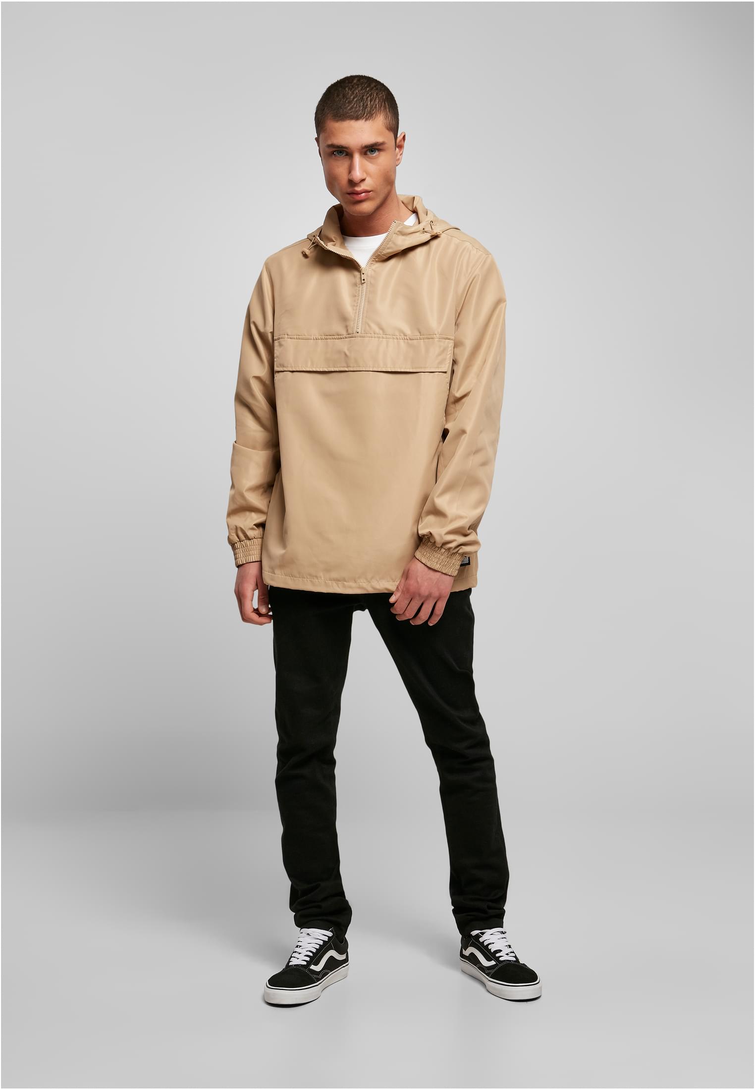 Recycled Basic Pull Over Jacket | unionbeige