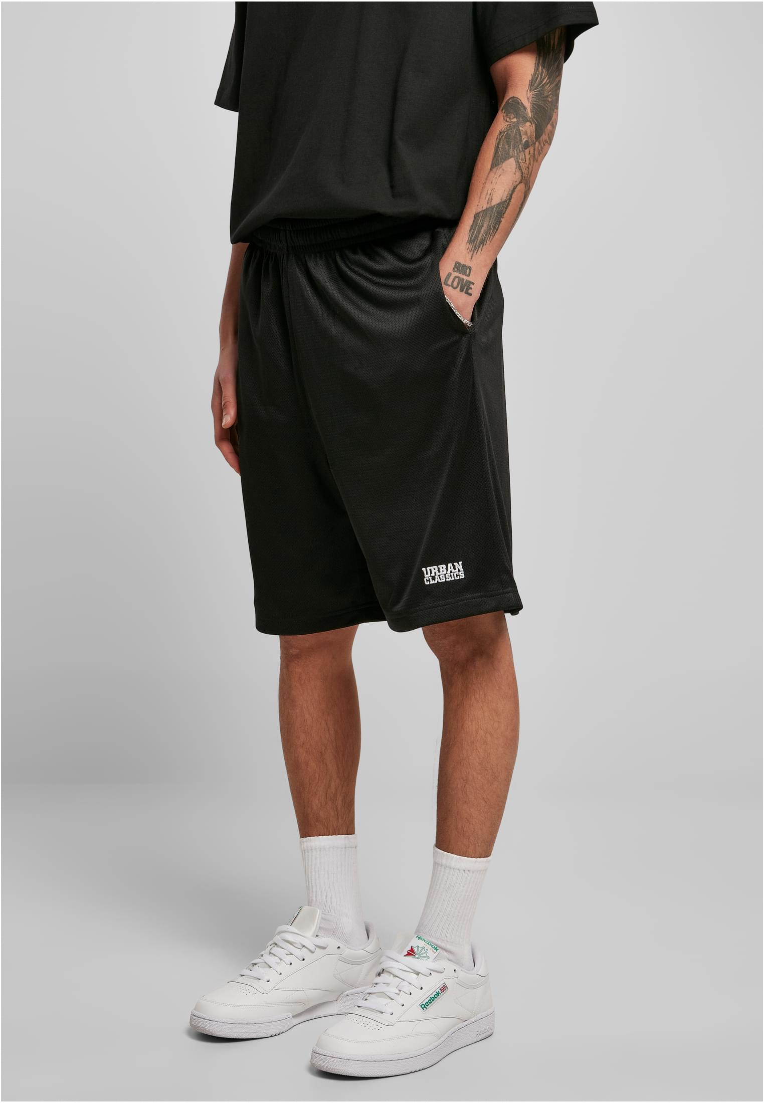 Basic Mesh Shorts | black