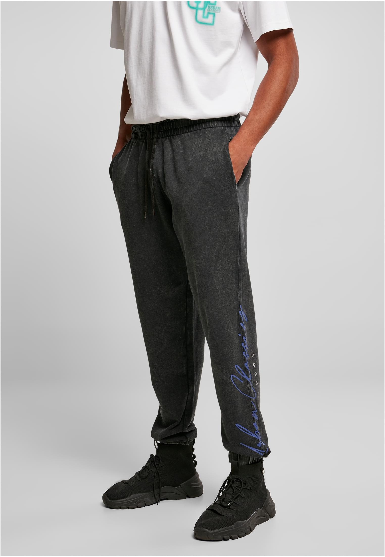 Script Logo Sweatpants | black