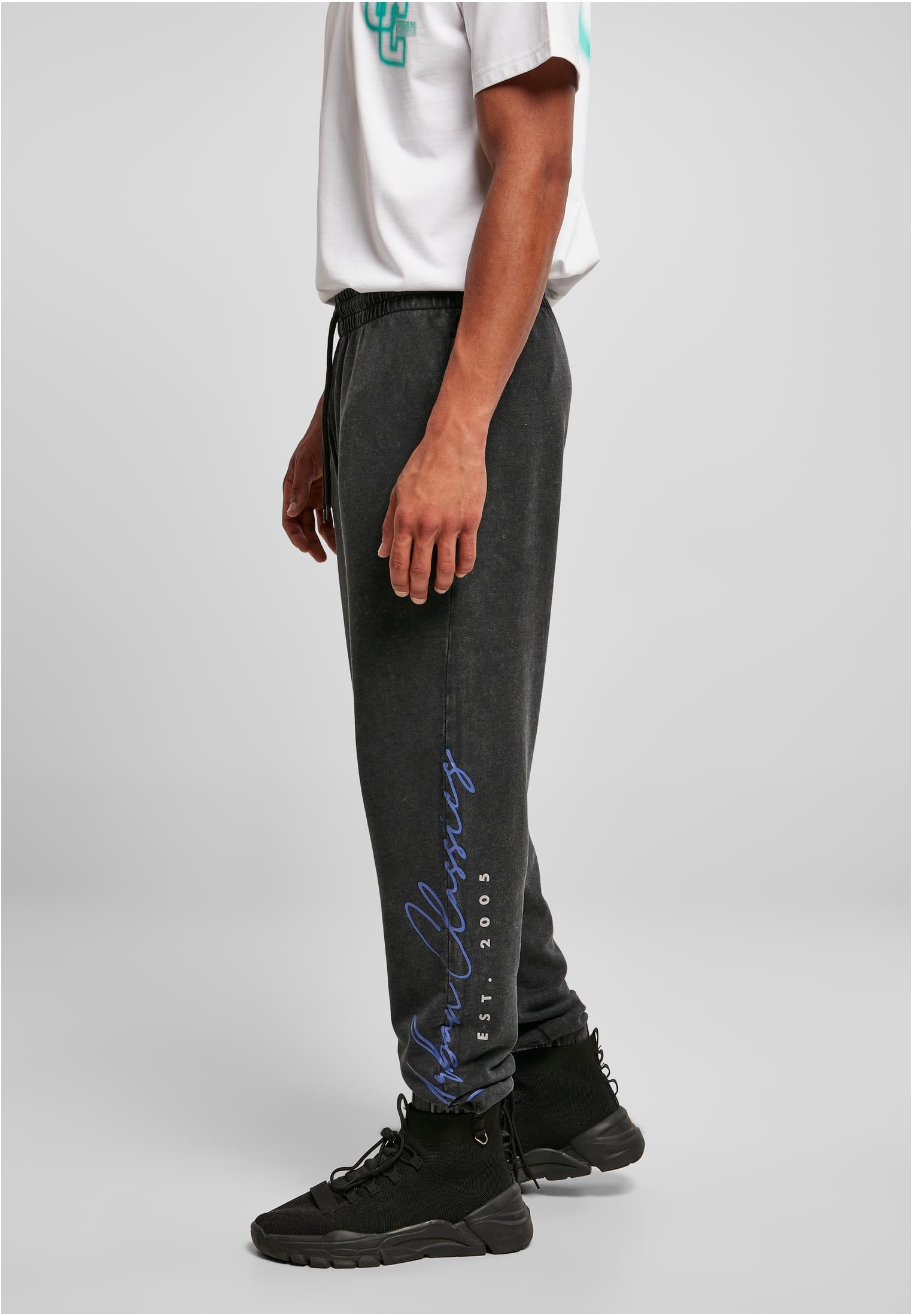 Script Logo Sweatpants | black