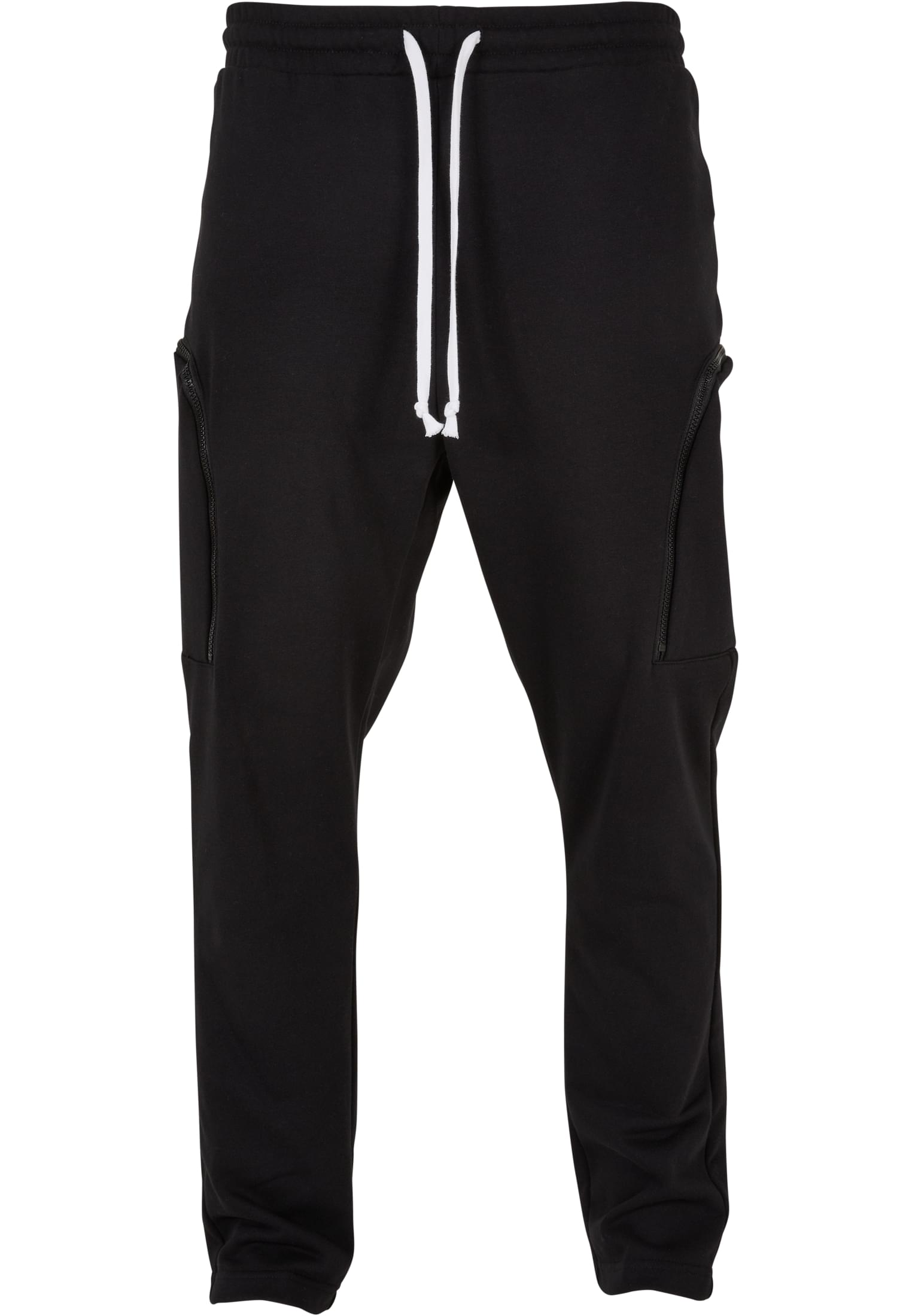 Low Crotch Cargo Sweatpants | black