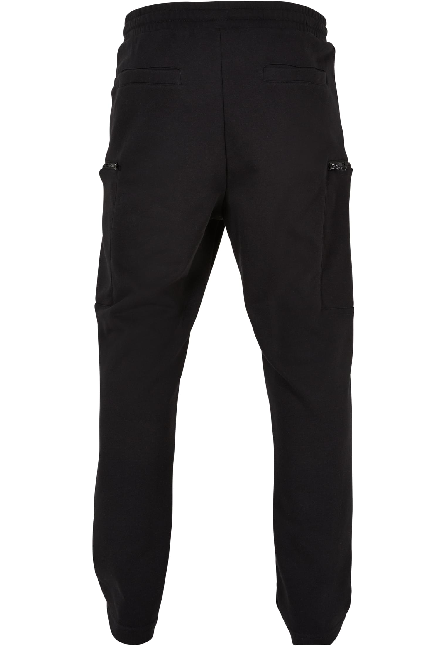 Low Crotch Cargo Sweatpants | black