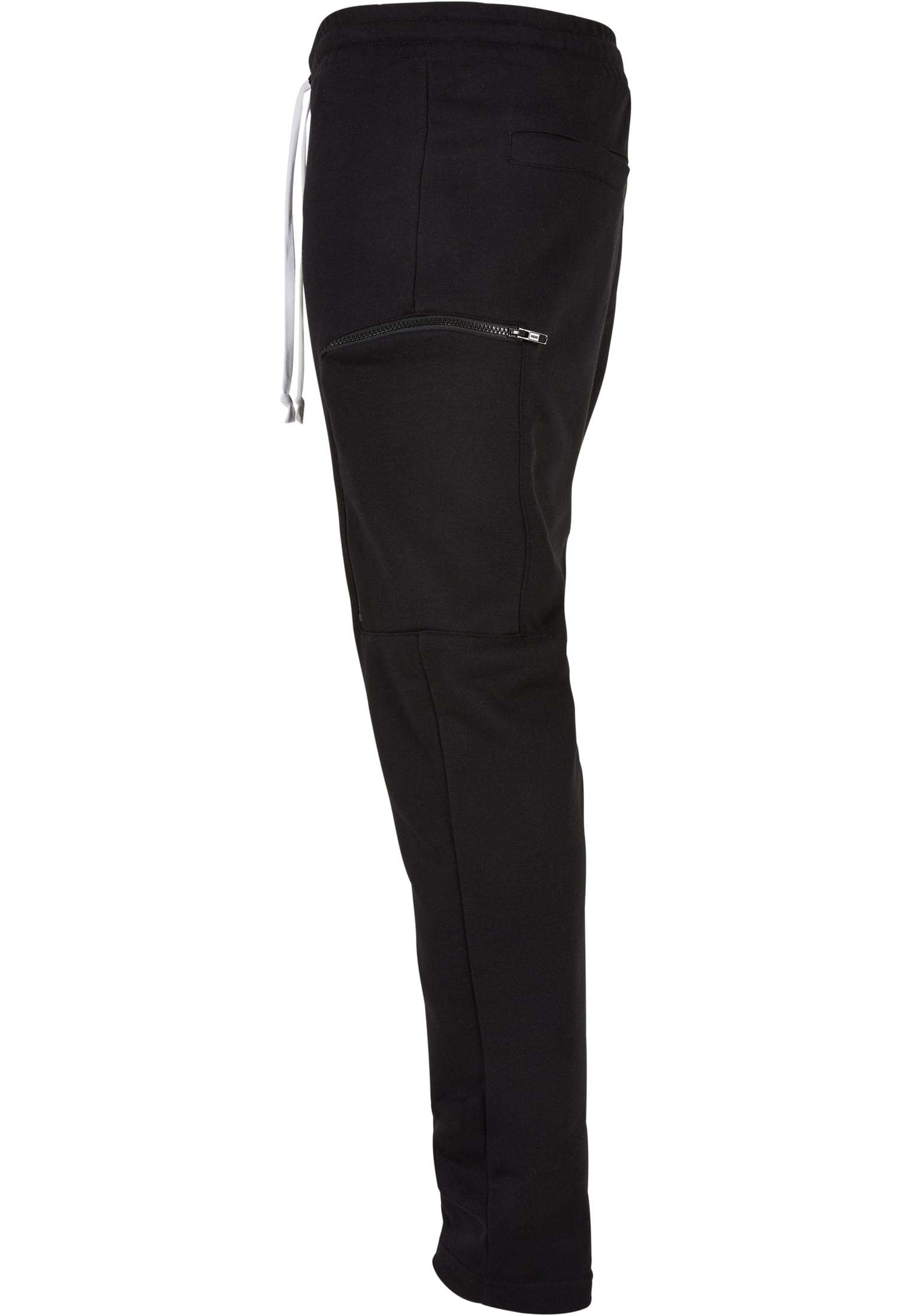 Low Crotch Cargo Sweatpants | black