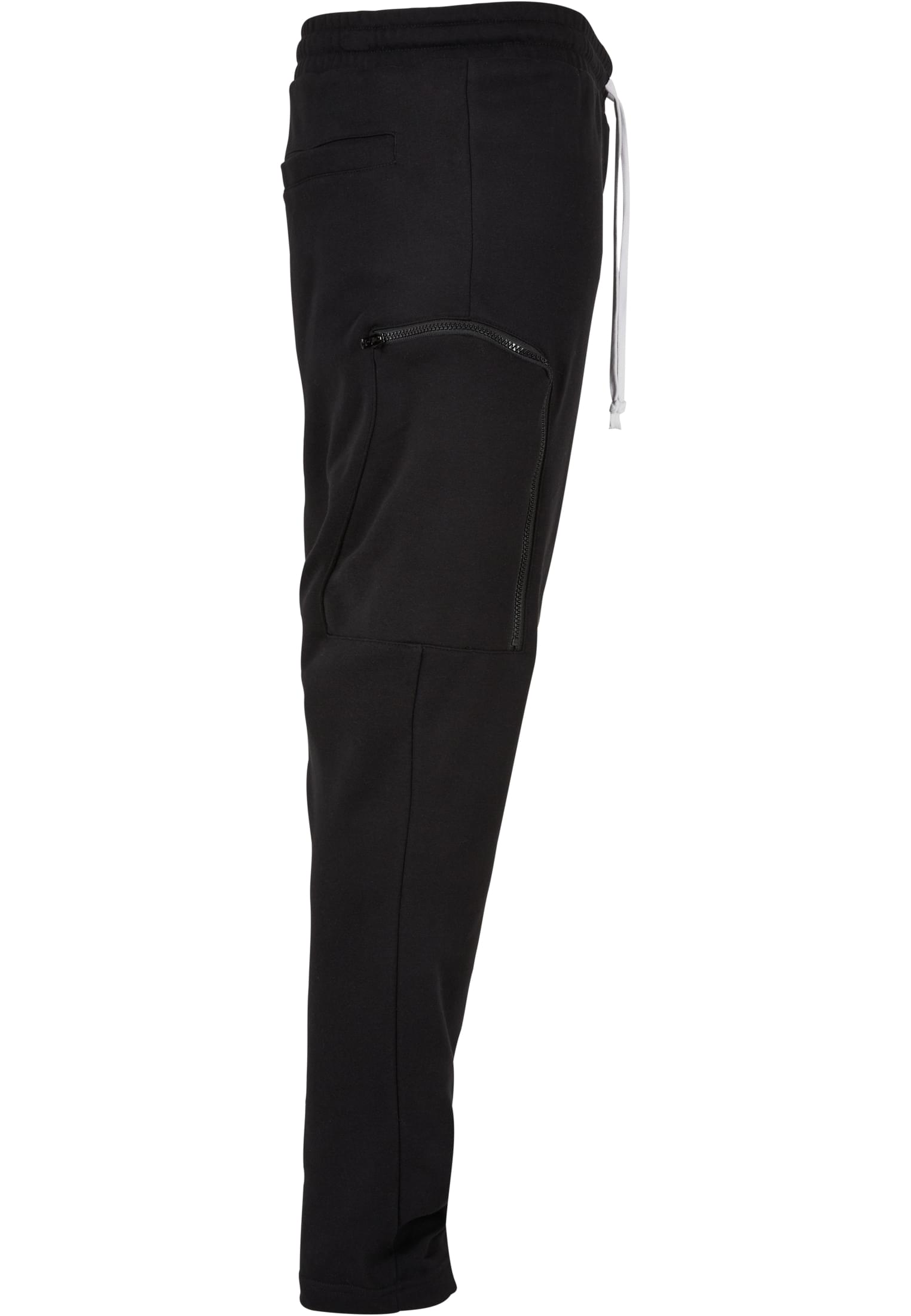 Low Crotch Cargo Sweatpants | black