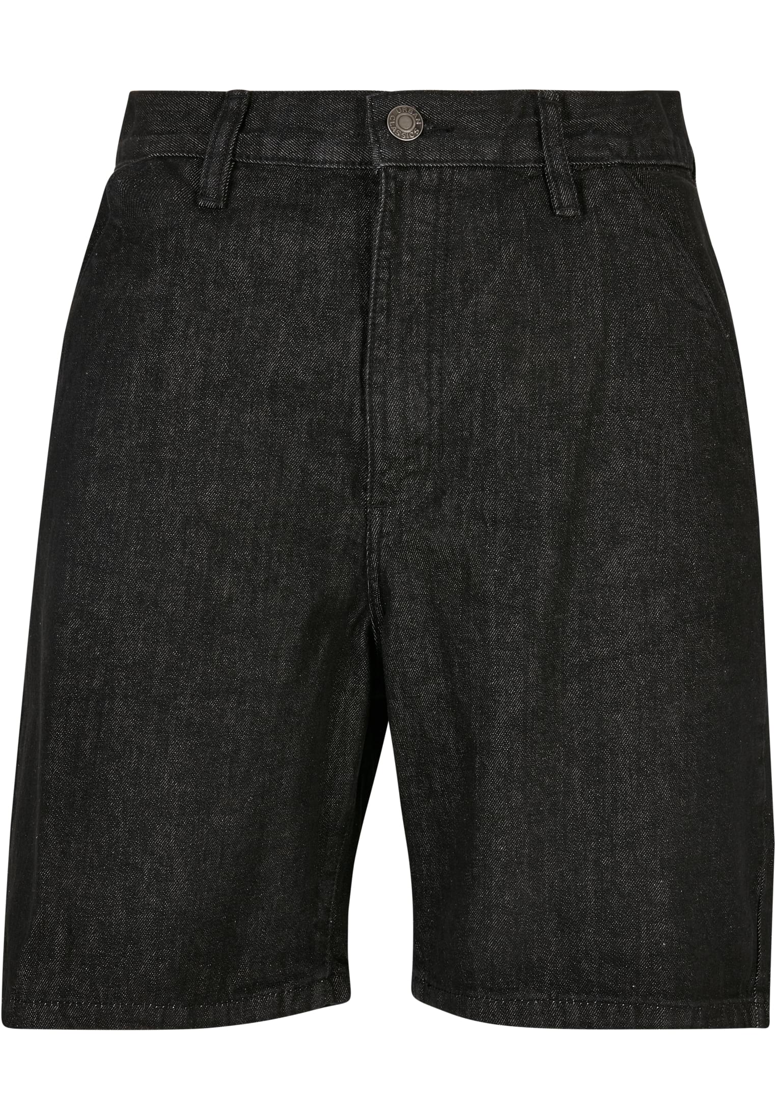 Organic Denim Bermuda Shorts | black washed