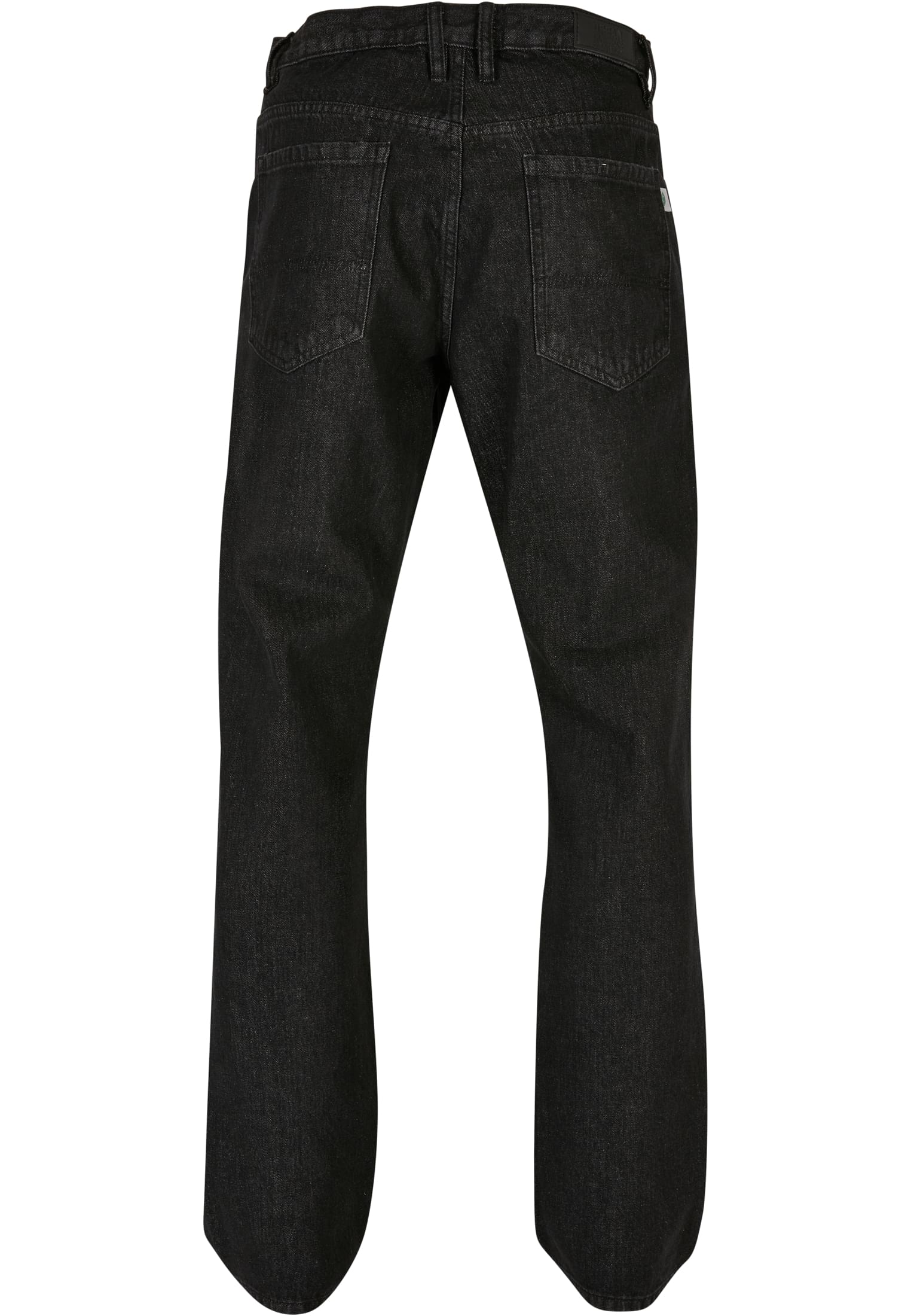 Organic Straight Leg Denim | black washed