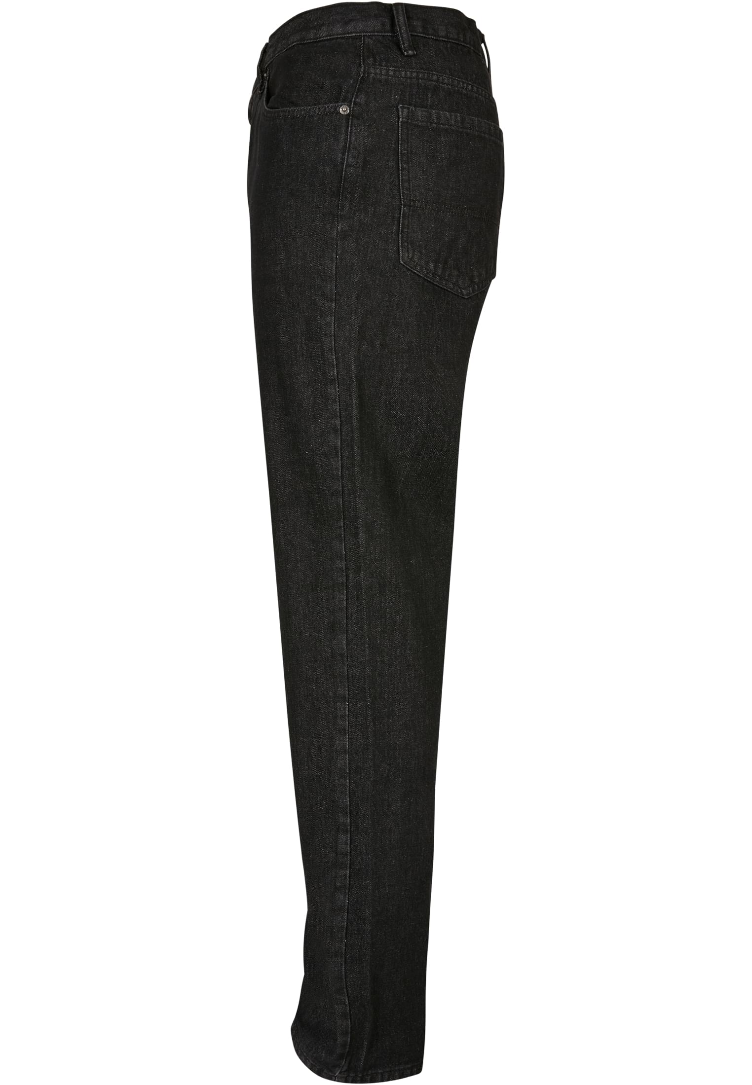 Organic Straight Leg Denim | black washed