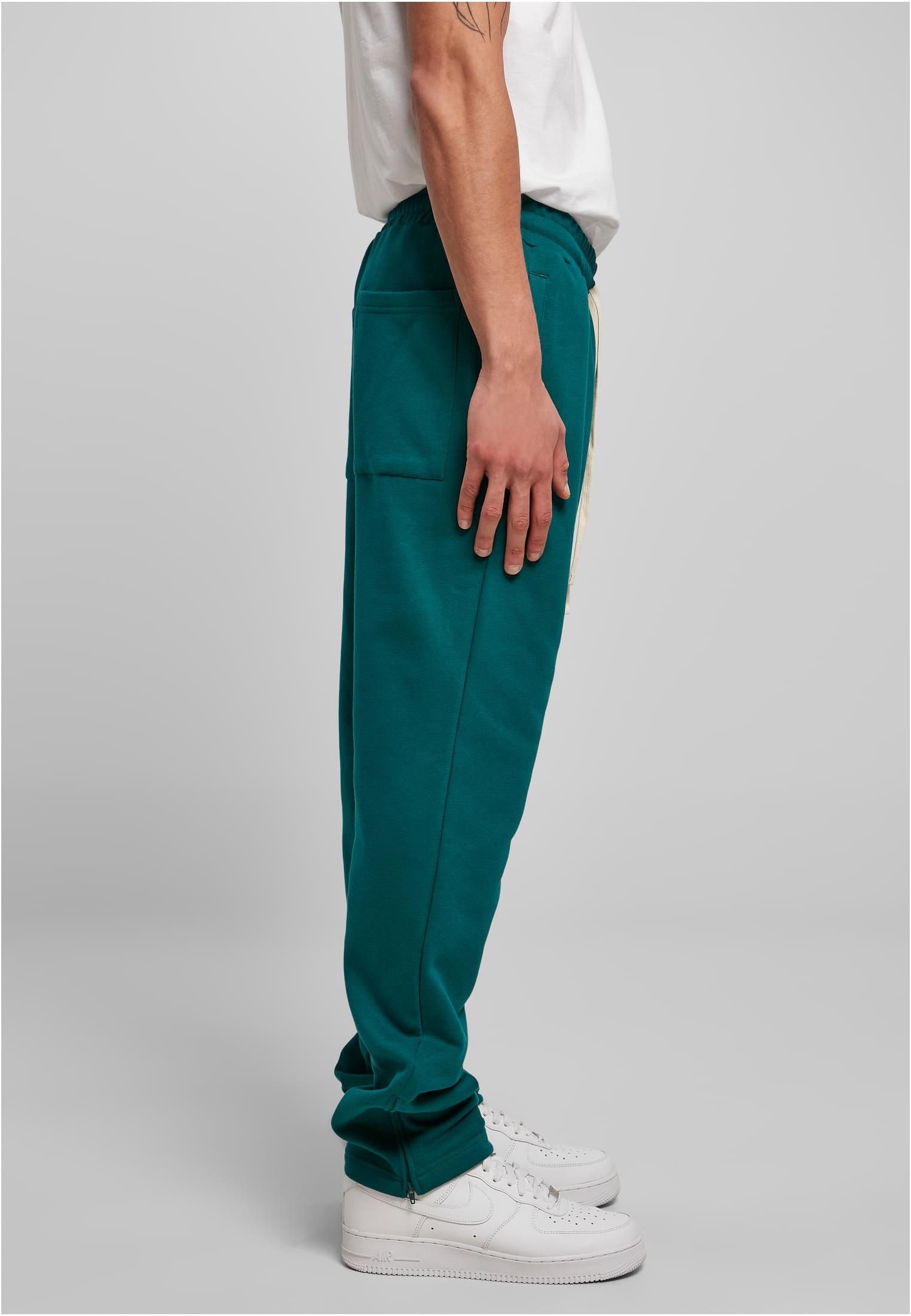 Side-Zip Sweatpants | green