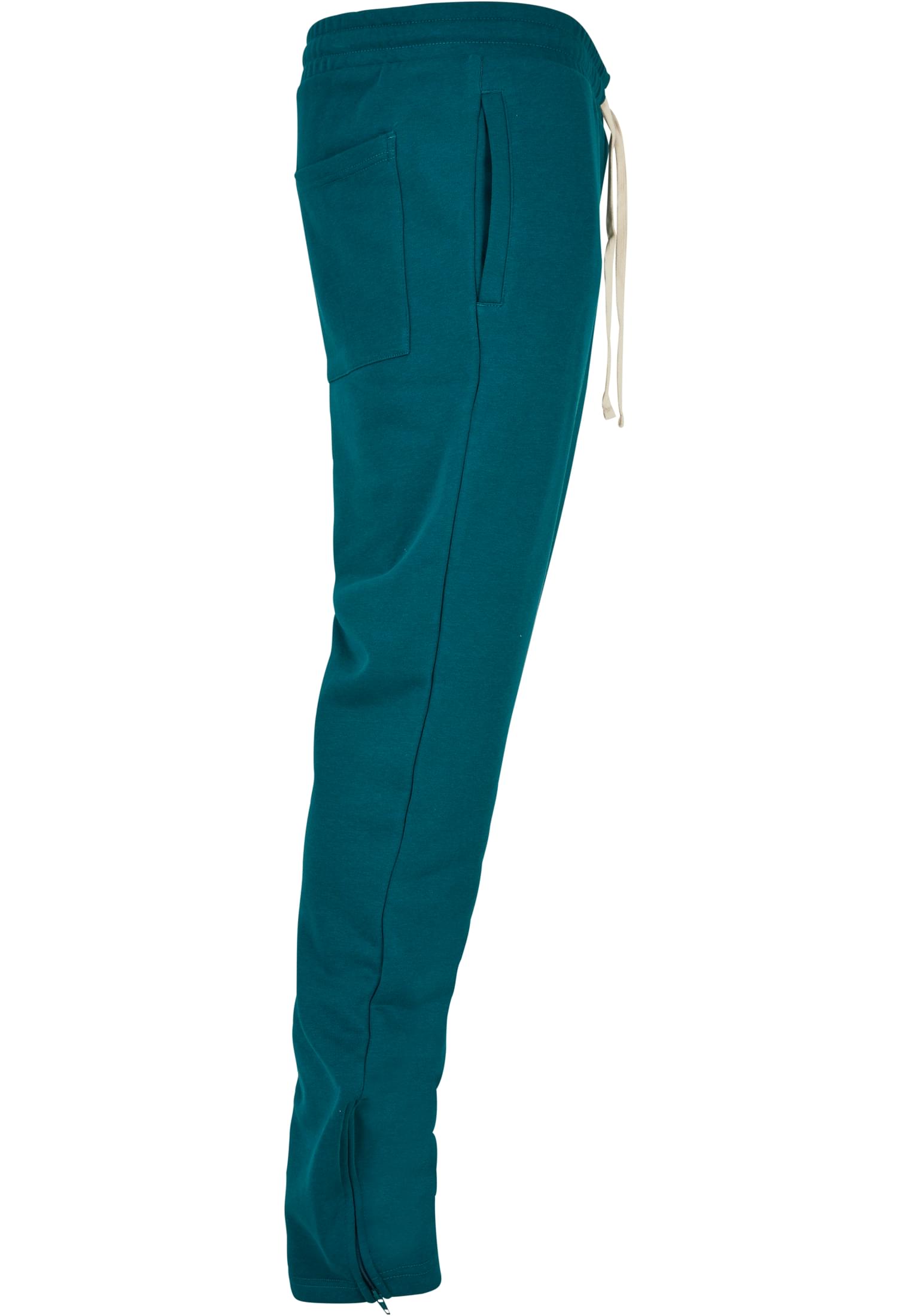 Side-Zip Sweatpants | green