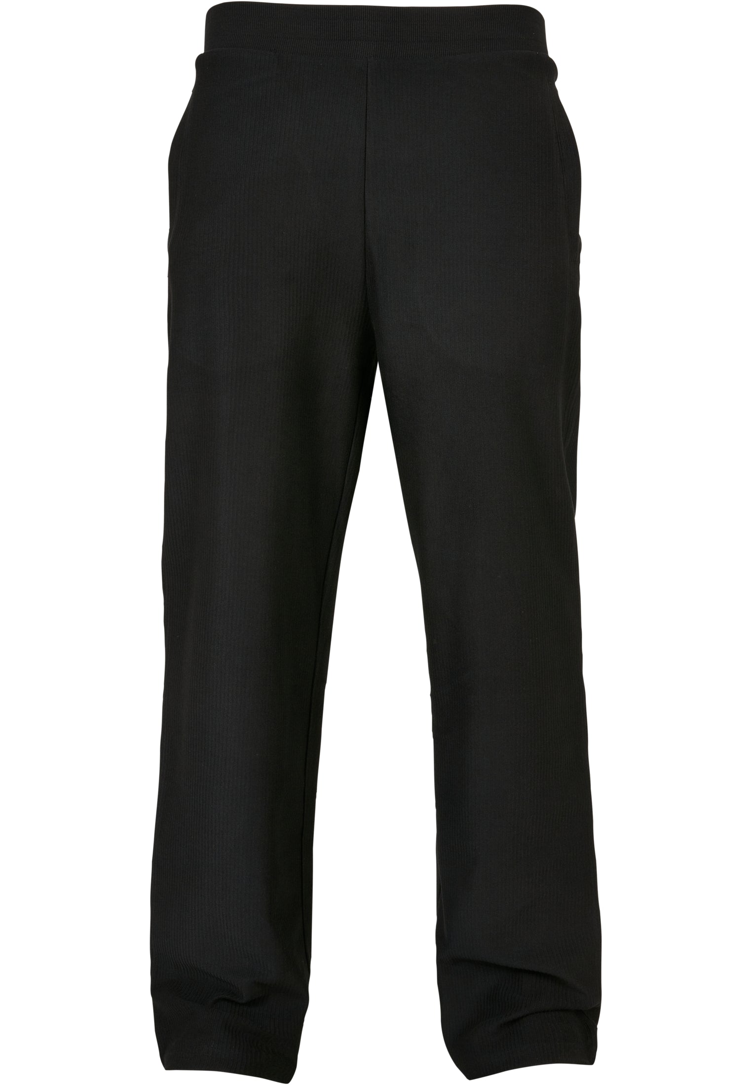 Rib Terry Track Pants | black