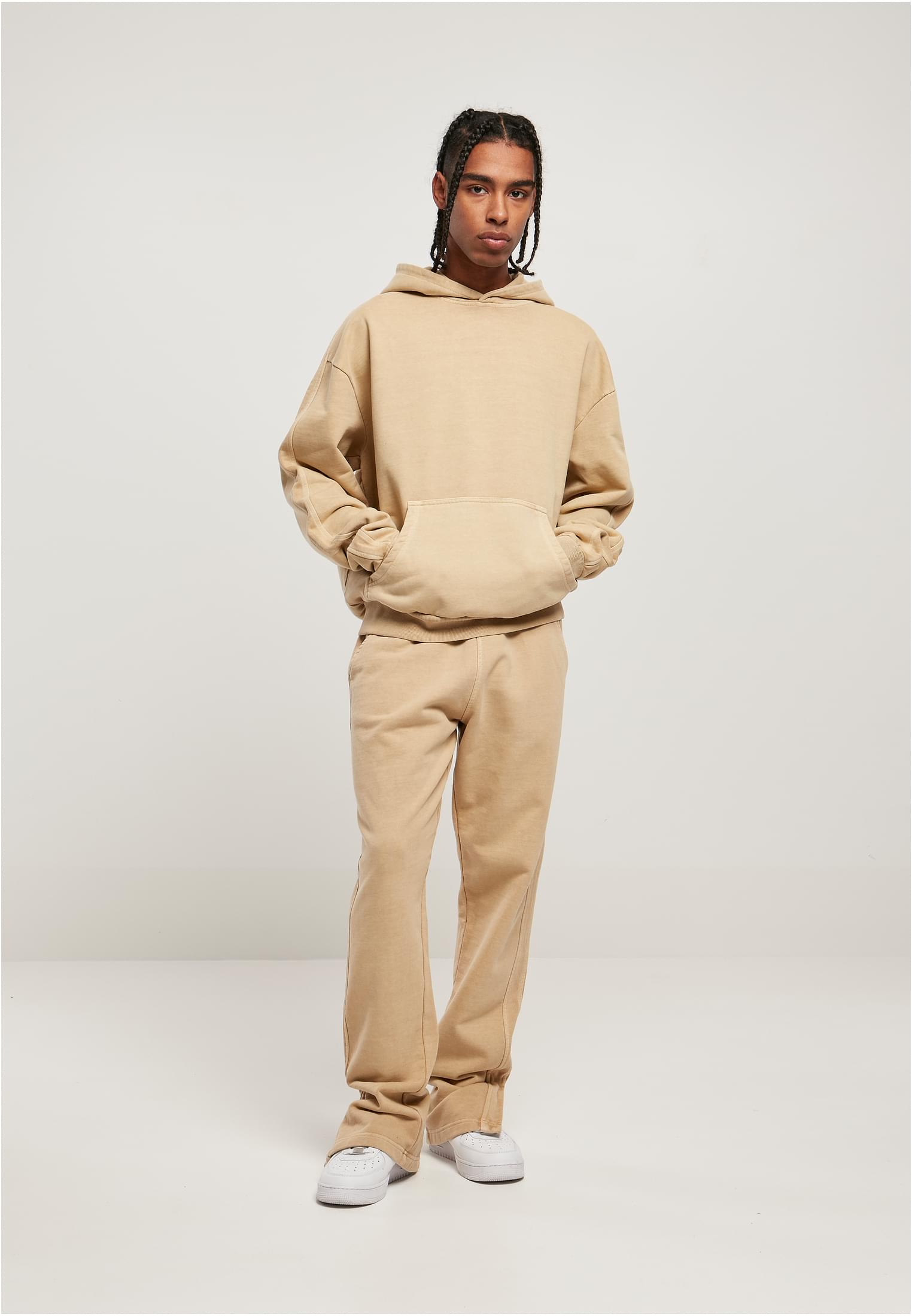 Heavy Terry Garment Dye Hoody | unionbeige