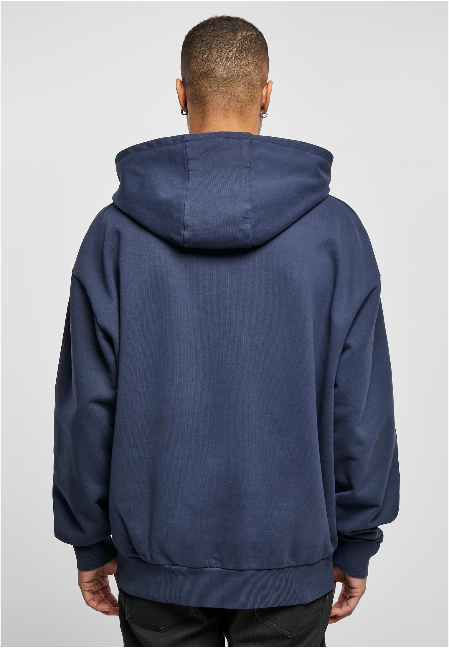 Heavy Terry Garment Dye Hoody | darkblue