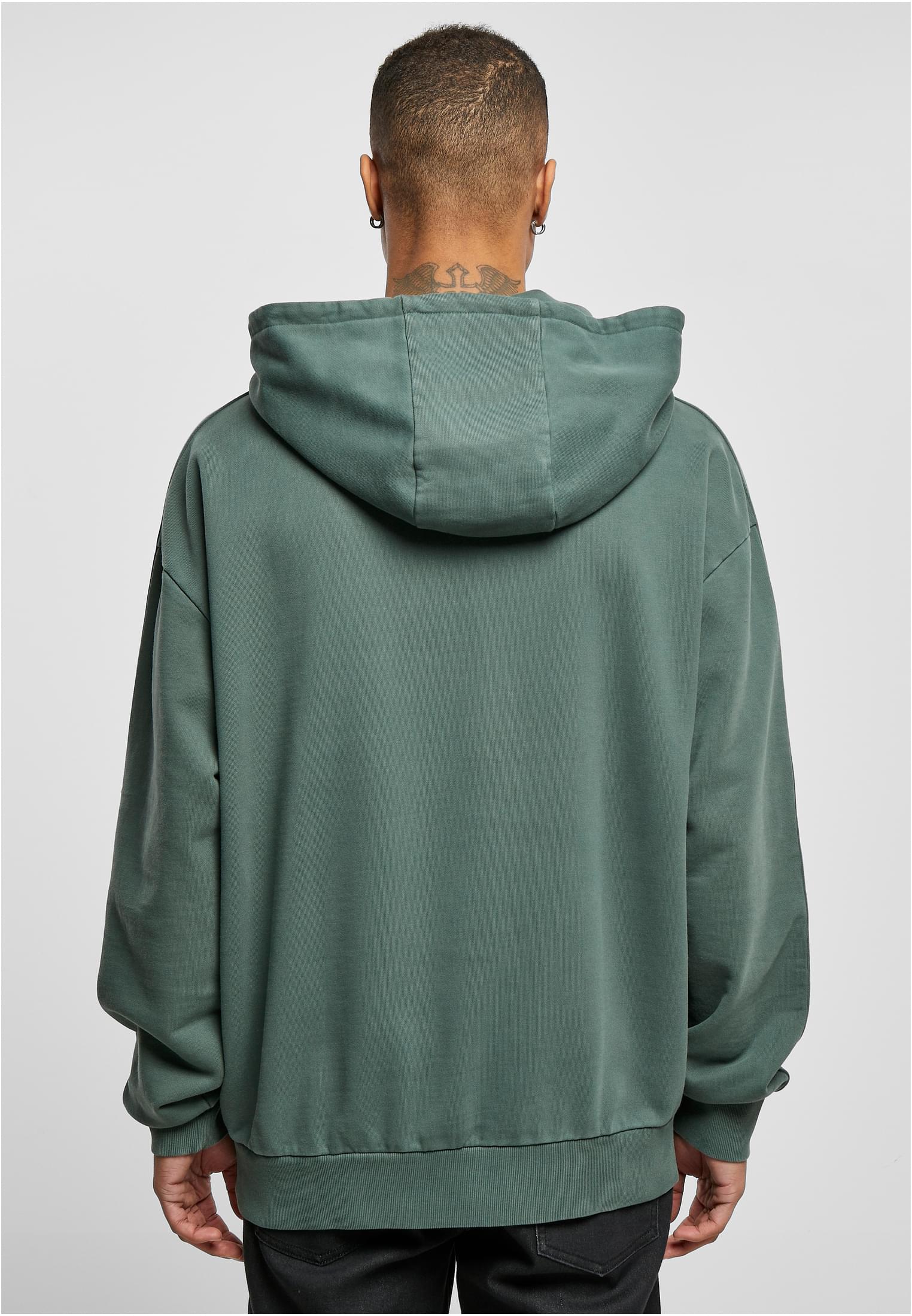 Heavy Terry Garment Dye Hoody | bottlegreen