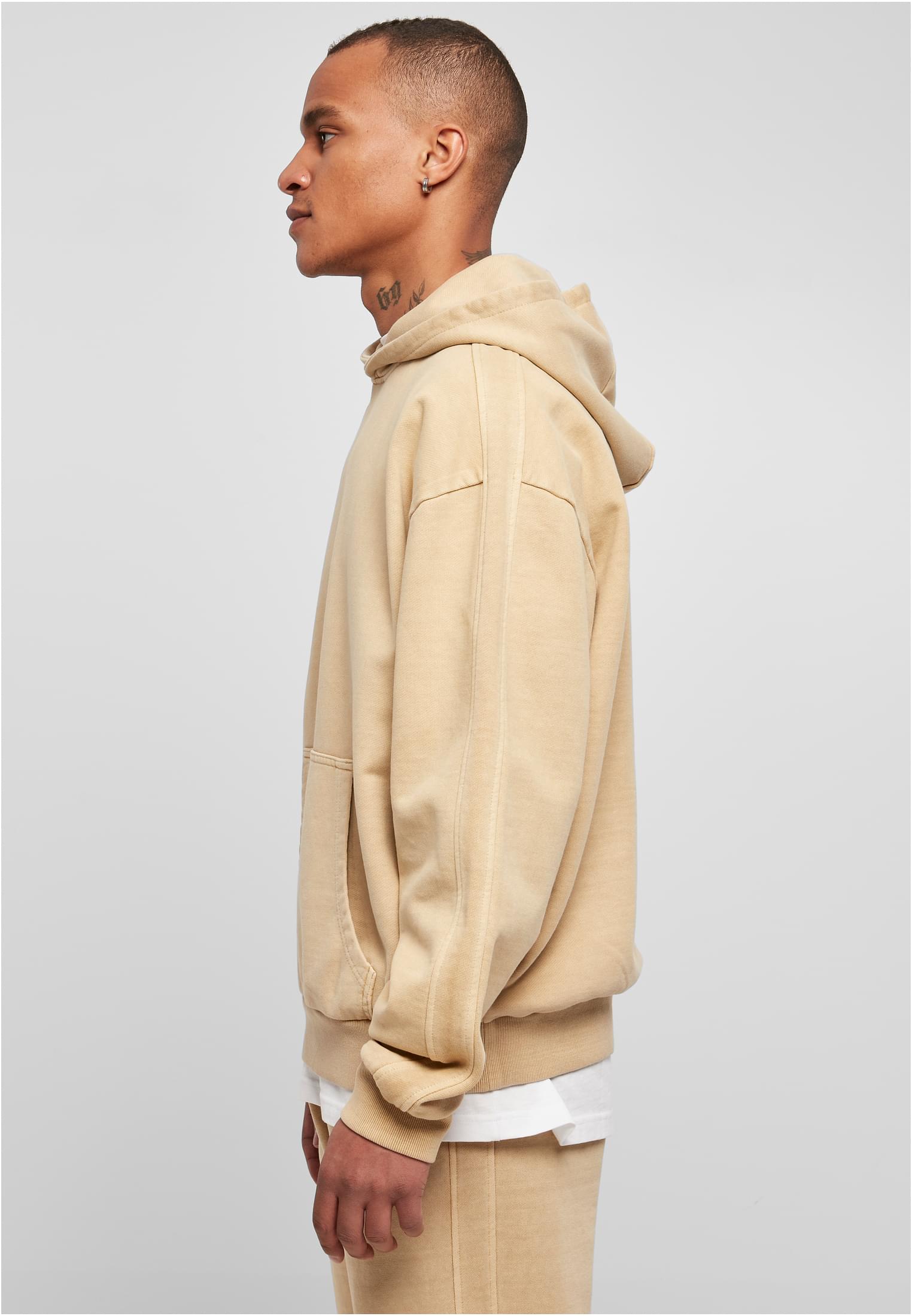 Heavy Terry Garment Dye Hoody | unionbeige