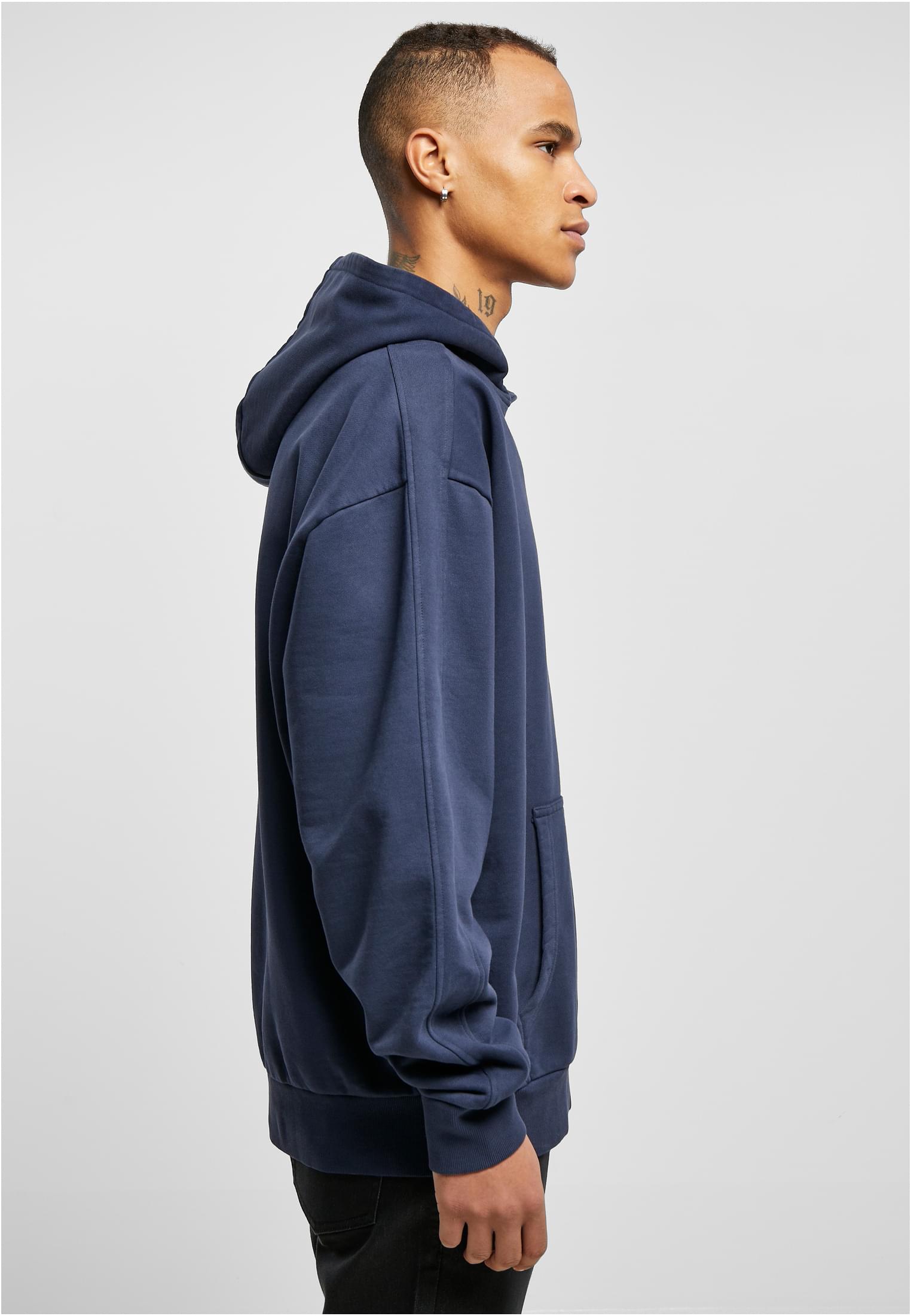 Heavy Terry Garment Dye Hoody | darkblue