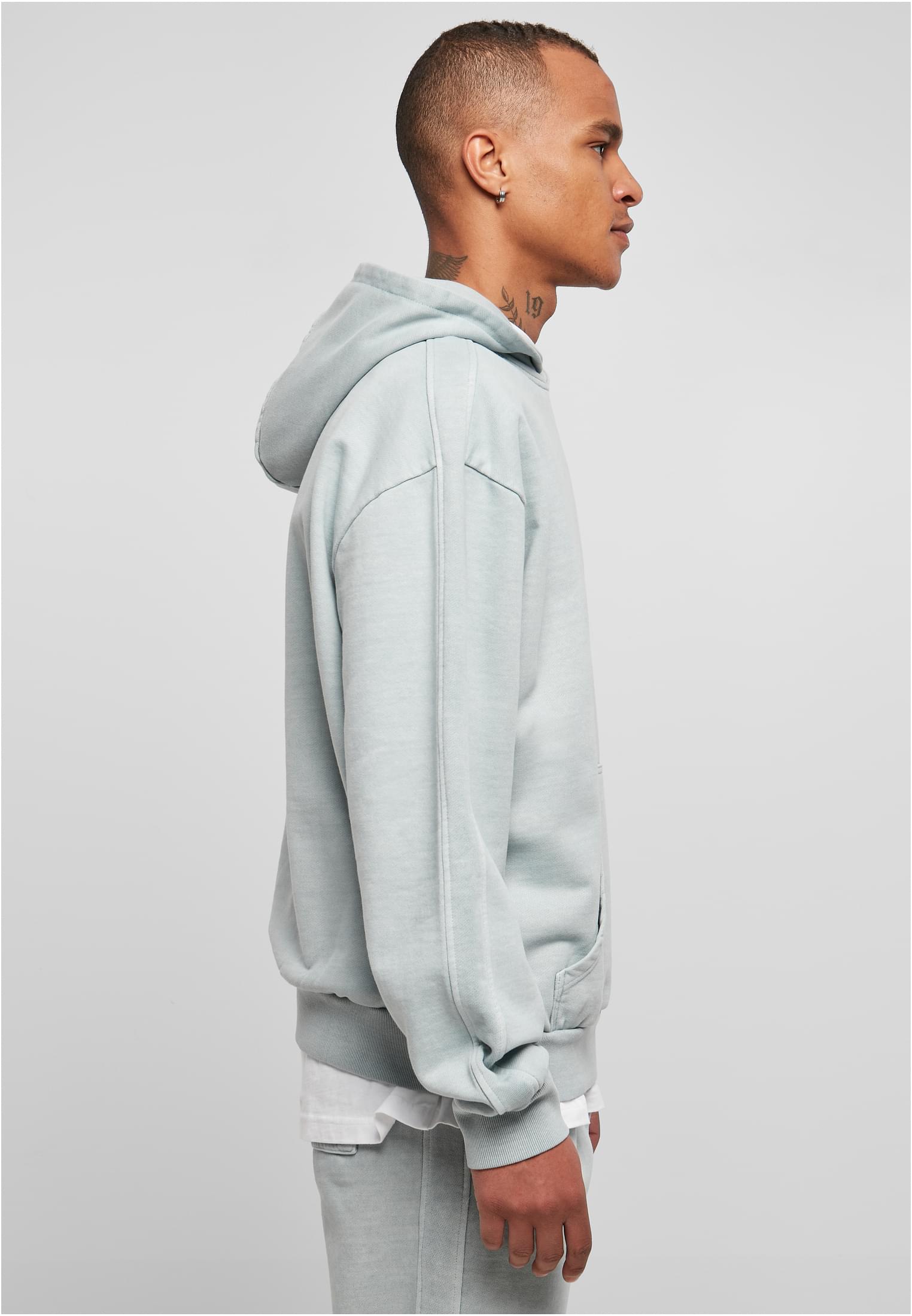 Heavy Terry Garment Dye Hoody | summerblue