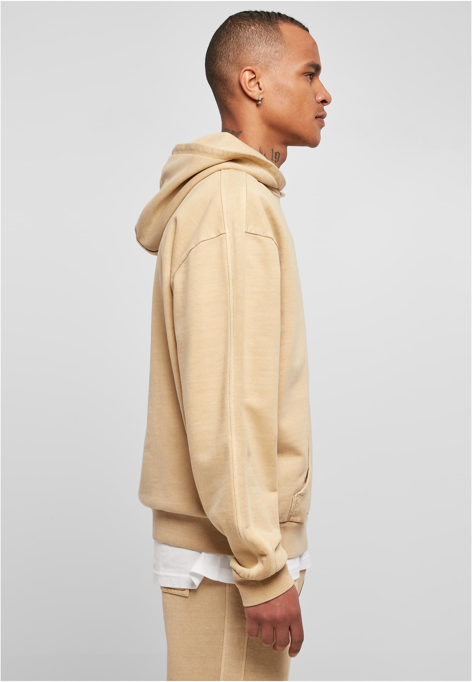 Heavy Terry Garment Dye Hoody | unionbeige