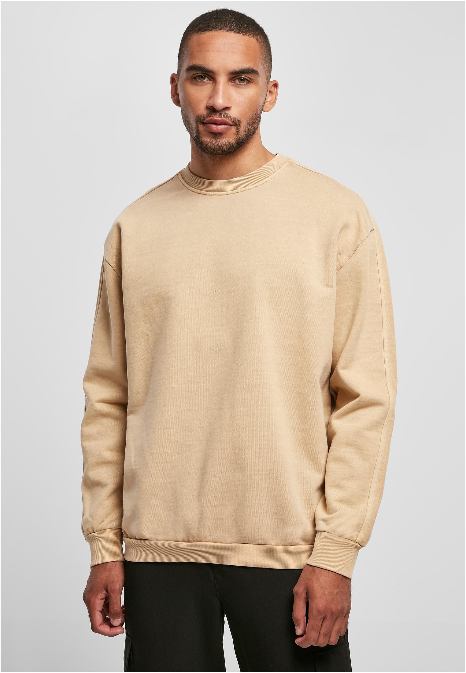 Heavy Terry Garment Dye Crew | unionbeige