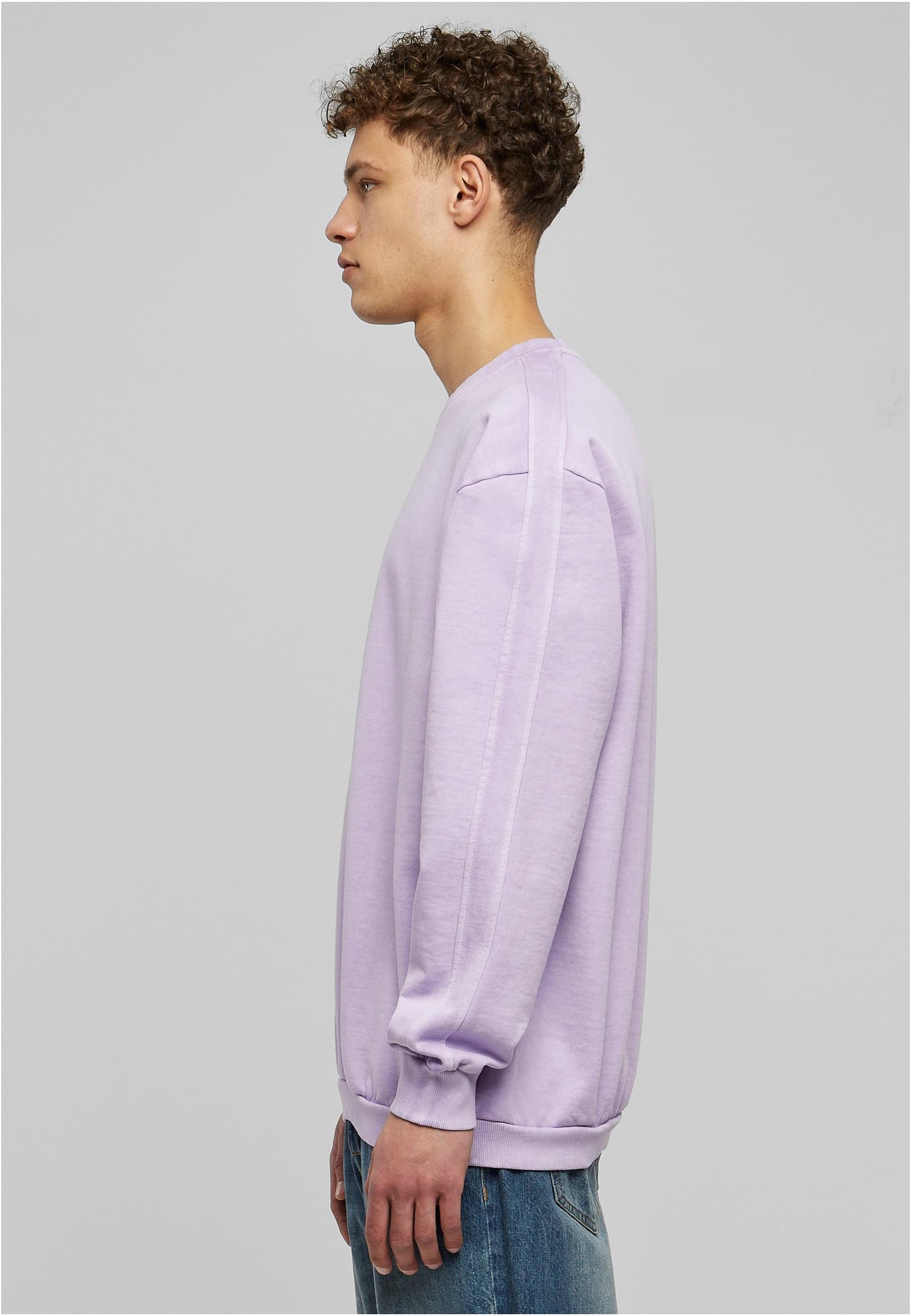 Heavy Terry Garment Dye Crew | lilac