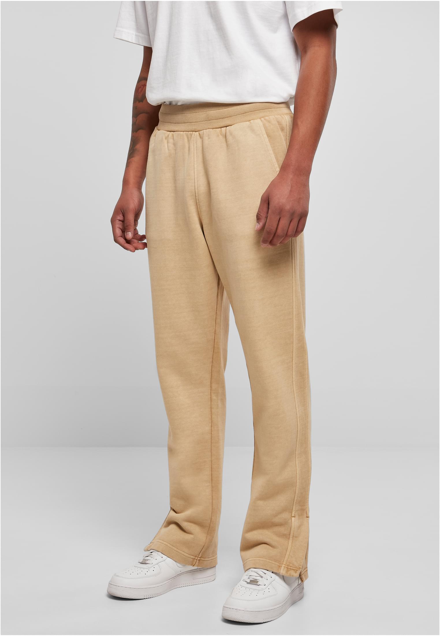 Heavy Terry Garment Dye Slit Sweatpants | unionbeige