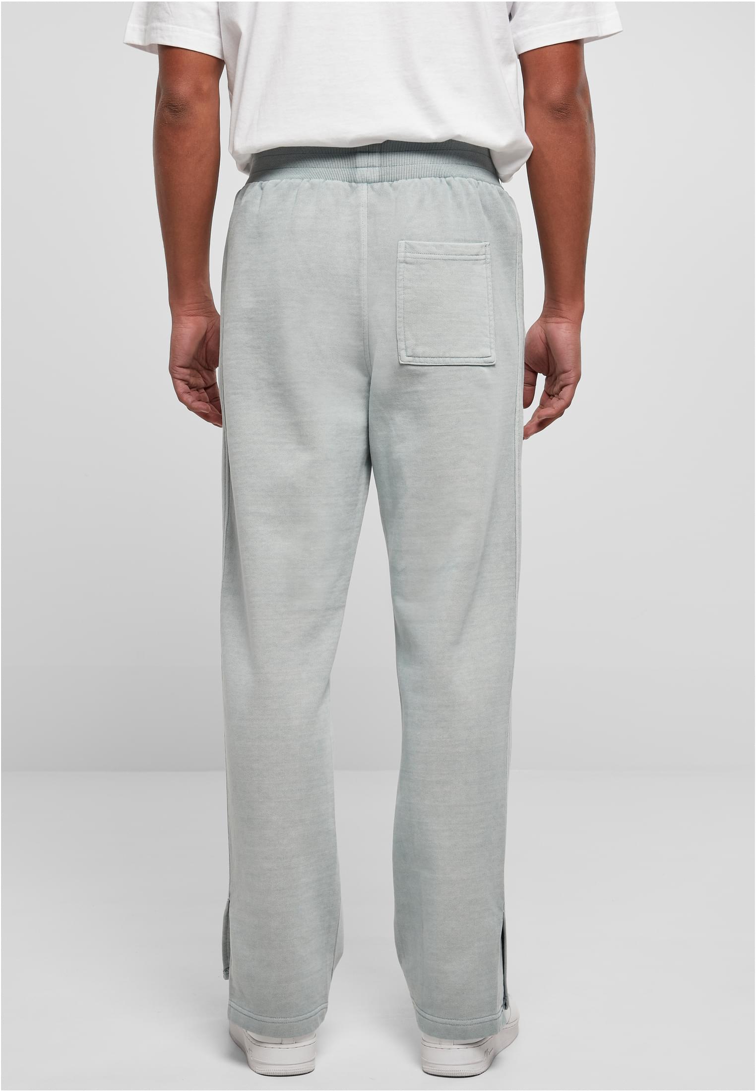 Heavy Terry Garment Dye Slit Sweatpants | summerblue